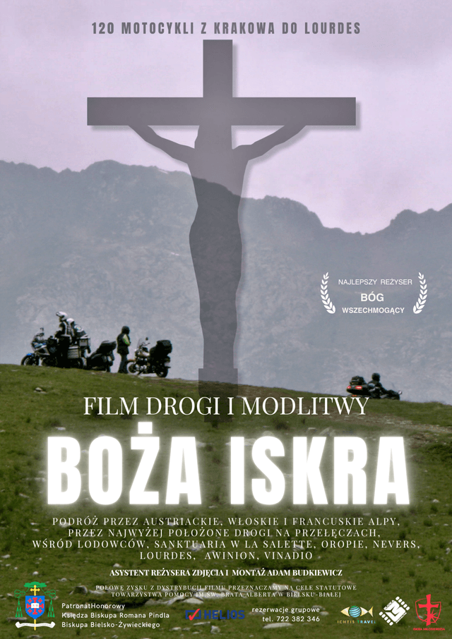 „Iskra na dwóch kołach” – duchowa podróż motocyklistów z Polski do Lourdes na ekranie kina