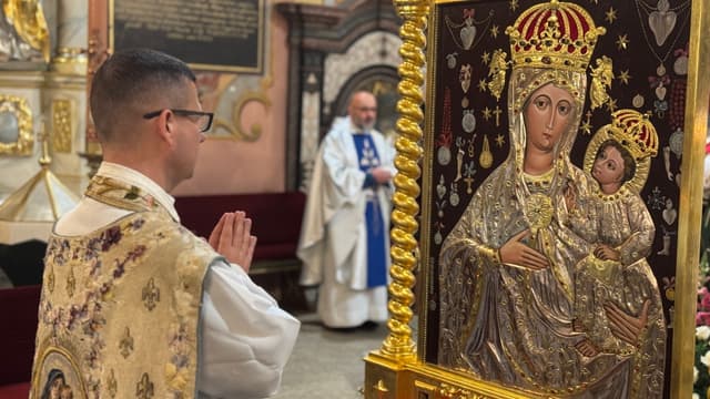 Fatimska pielgrzymka samorządowców do Rychwałdu