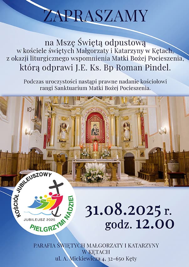 Dekret dla sanktuarium maryjnego w Kętach