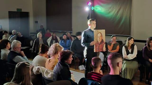 Teatr JaNowy z Andrychowa w wadowickim sanktuarium św. Józefa