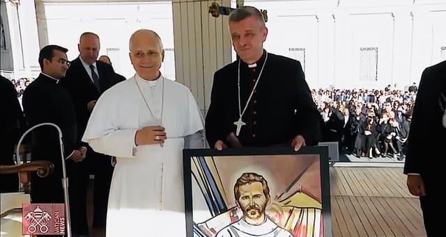 Bp Roman Pindel spotkał się z papieżem Leonem XIV