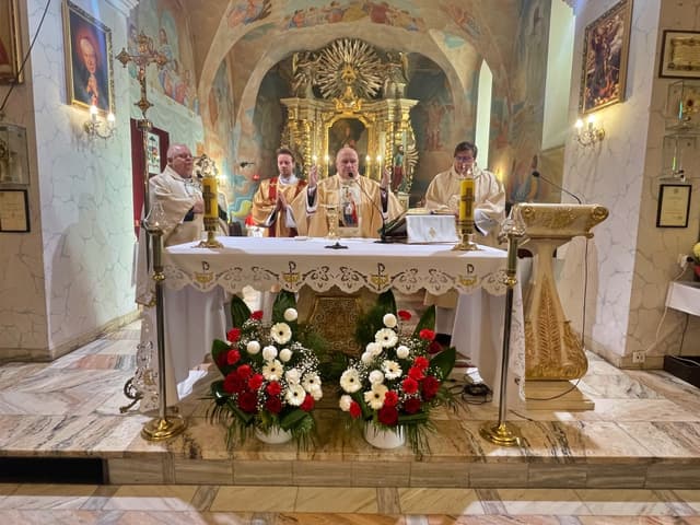 Wizytacja i odpust w parafii św. Marcina w Radziechowach