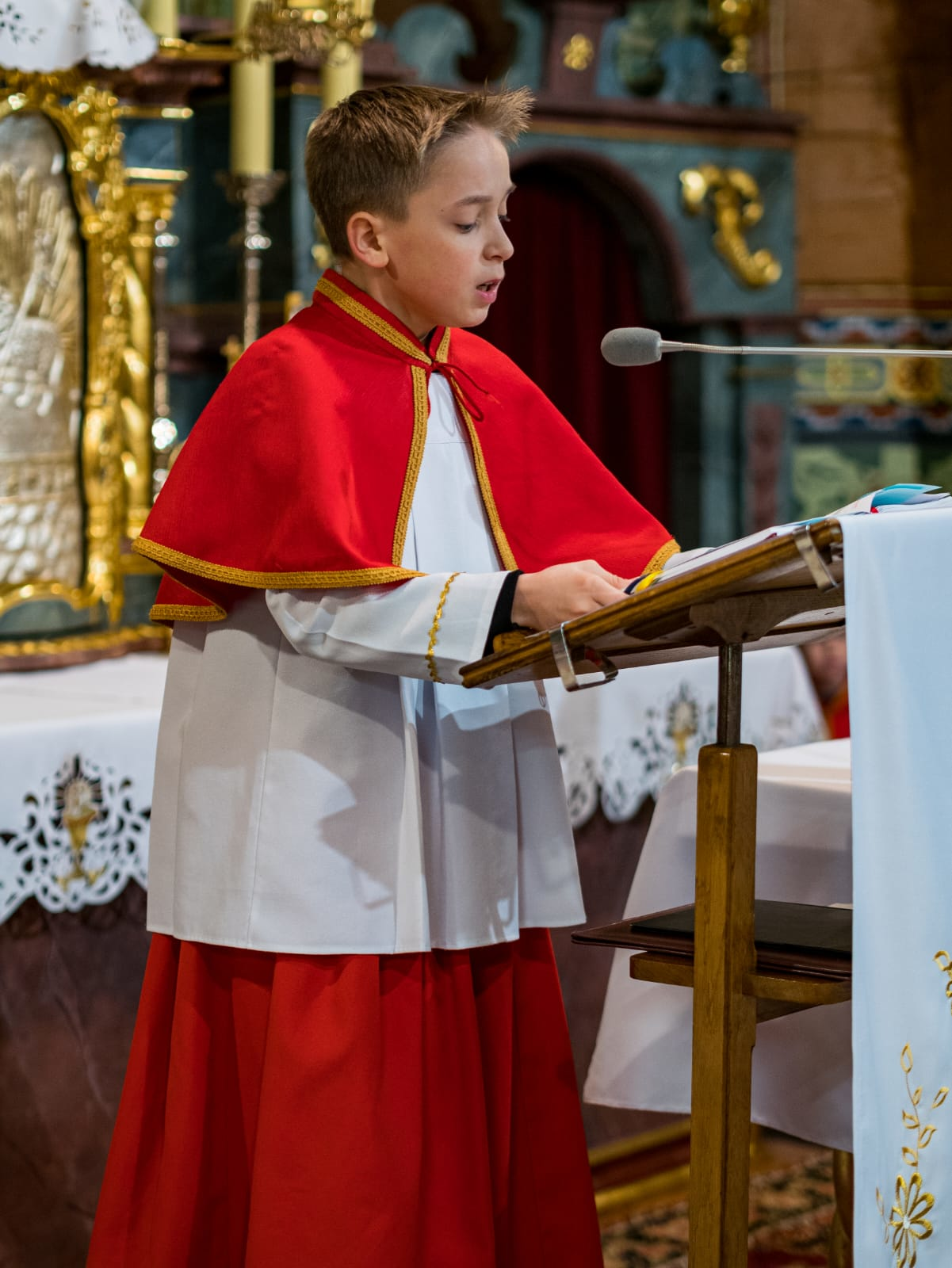 Uroczystość odpustowa ku czci św. Marcina Bpa pod przewodnictwem ks. dr. Szymona Tracza - Parafia Jawiszowice św. Marcina Bpa