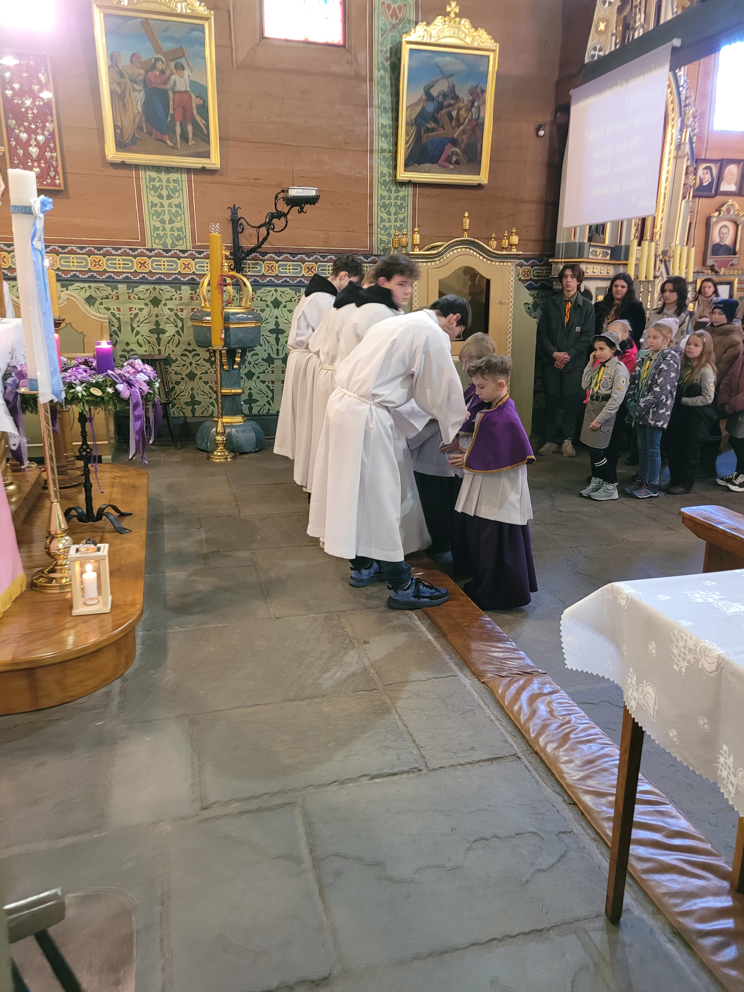 Błogosławieństwo kandydatów na Ministrantów - Parafia Jawiszowice św. Marcina Biskupa