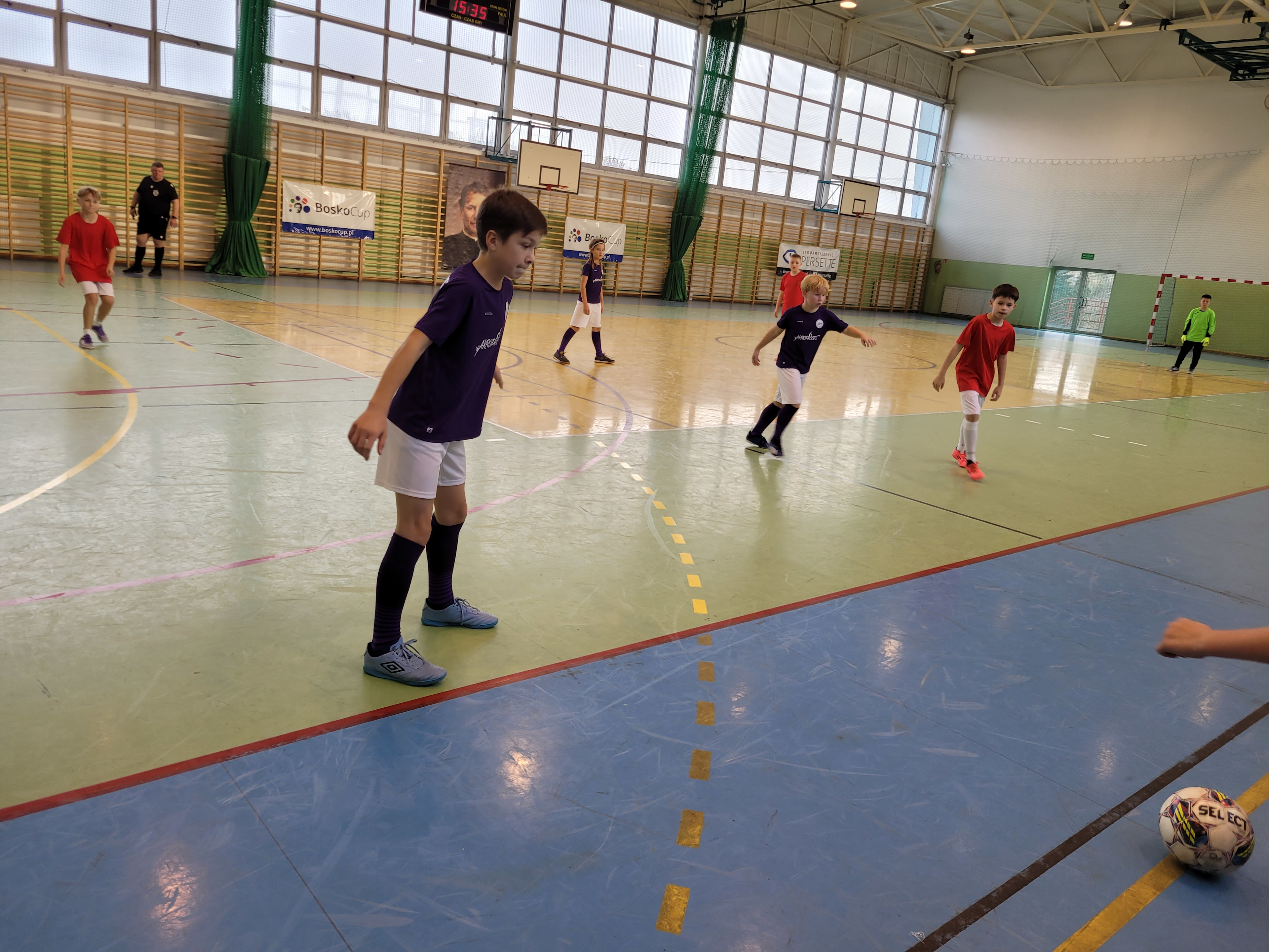 Eliminacje XVIII halowego Bosko Cup z okręgu Kęckiego - Parafia Jawiszowice św. Marcina Bpa