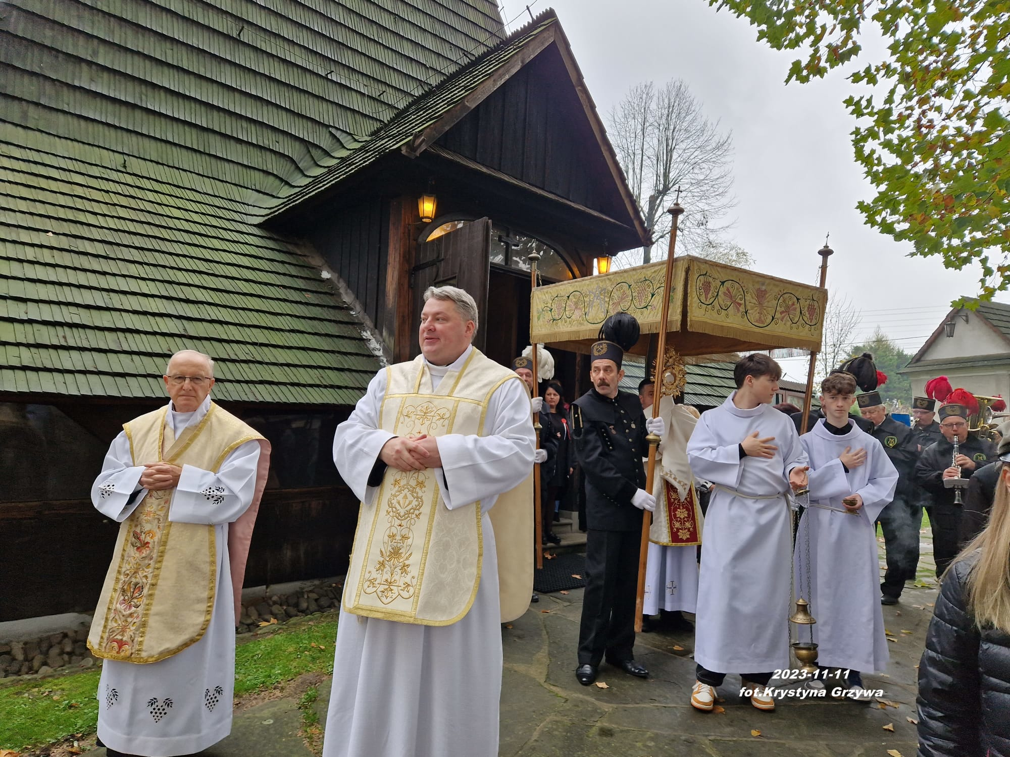 Uroczystość odpustowa ku czci św. Marcina Biskupa pod przewodnictwem ks. Wiesława Mrowca - Parafia Jawiszowice św. Marcina Biskupa