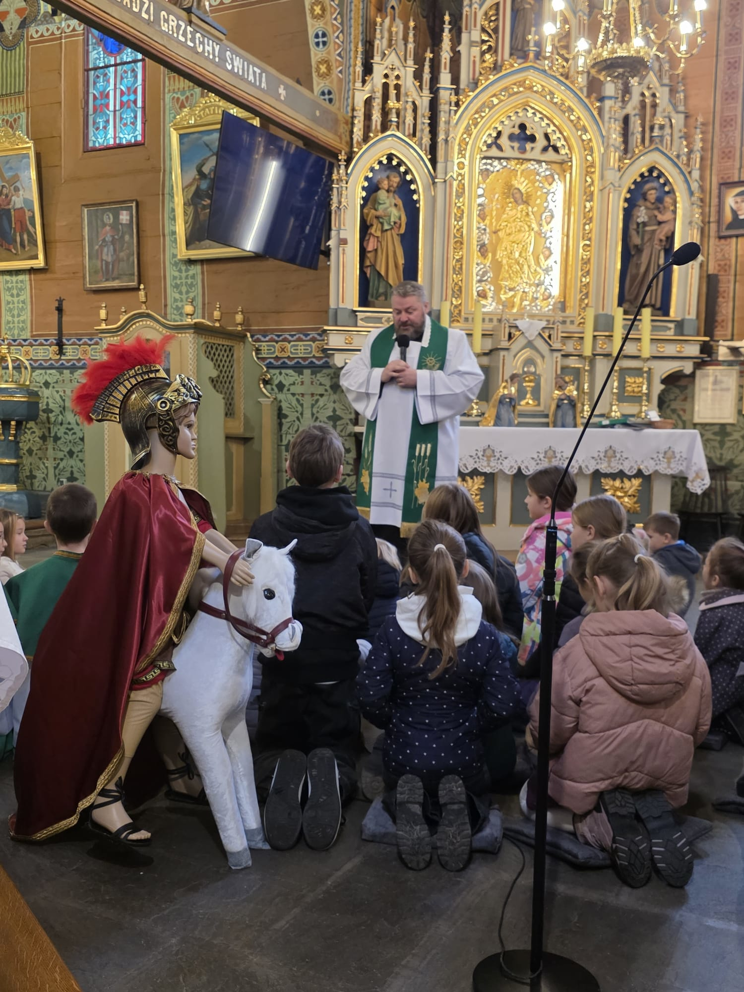 Zapraszamy na Msze św. z kazaniem dla dzieci w niedzielę o 11:00