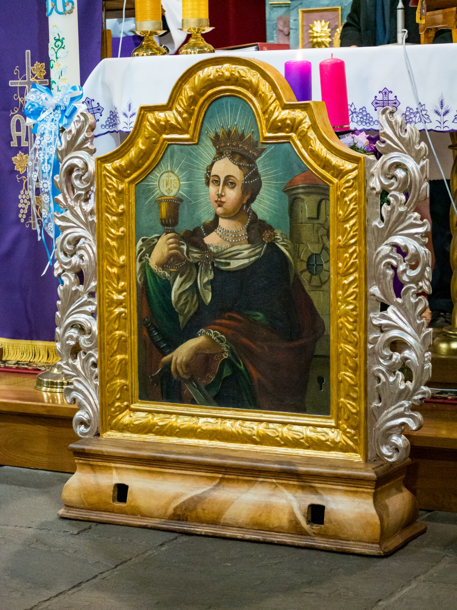 Uroczystość św. Barbary i św. Ambrożego - Parafia Jawiszowice św. Marcina Bpa