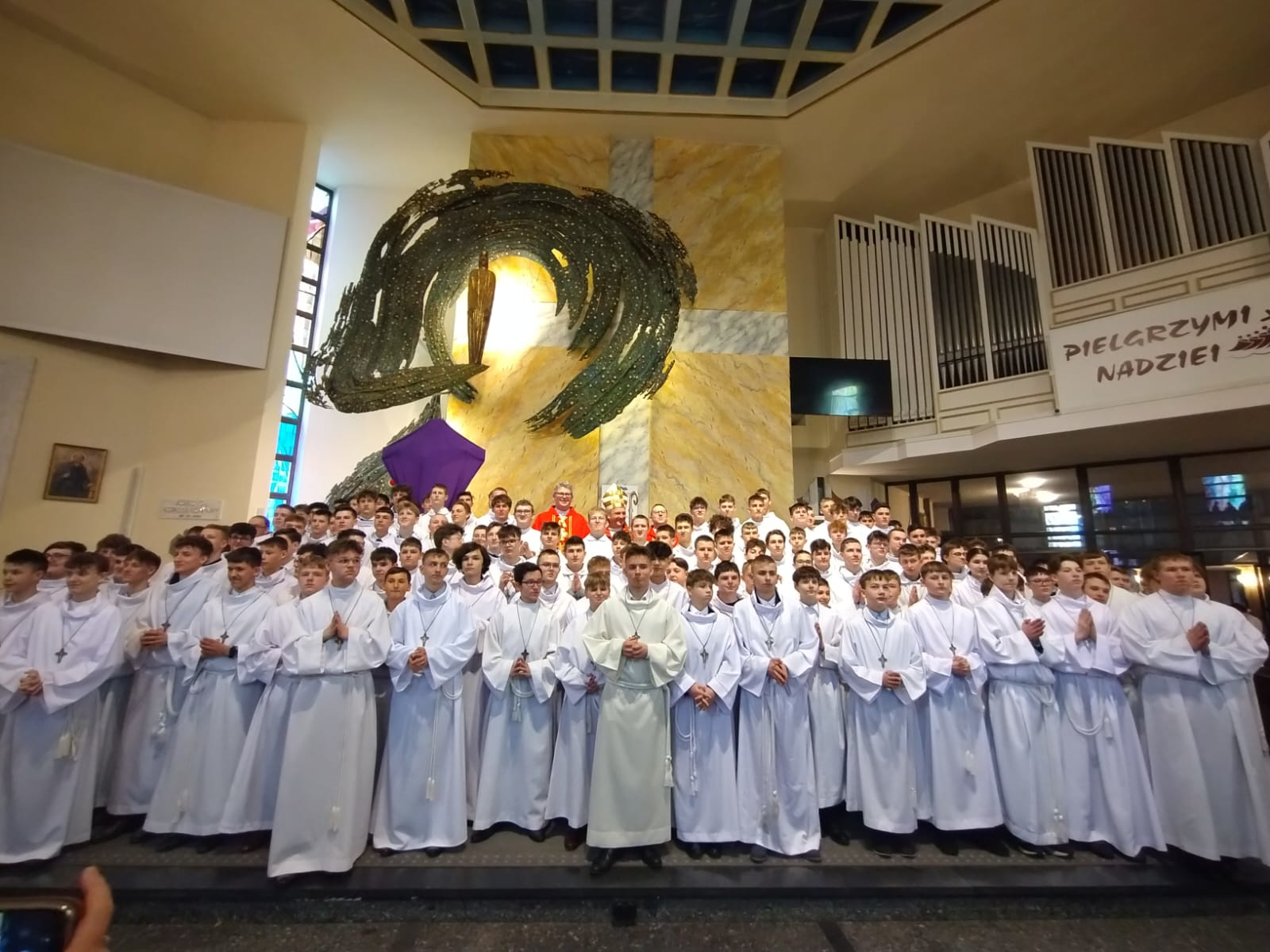 Błogosławieństwo lektorów do posługi Animatora i Ceremoniarza LSO - Parafia Jawiszowice św. Marcina Bpa