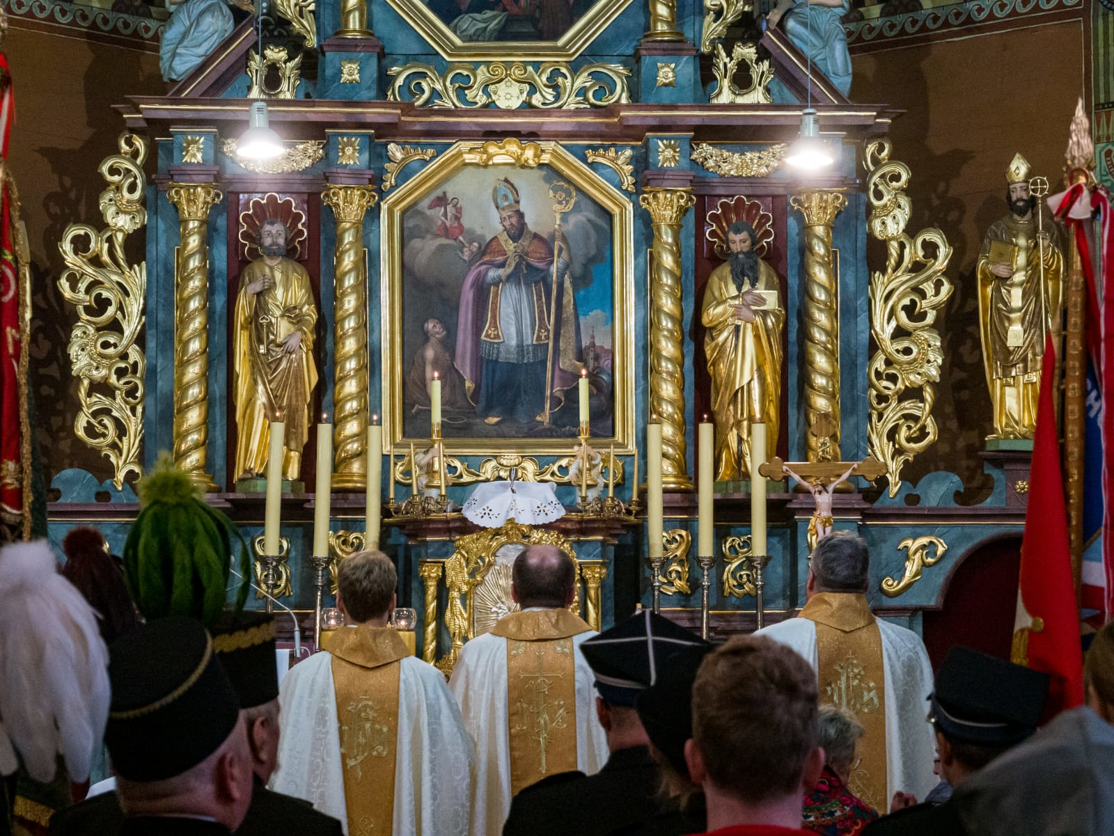 Uroczystość odpustowa ku czci św. Marcina Bpa pod przewodnictwem ks. dr. Szymona Tracza - Parafia Jawiszowice św. Marcina Bpa