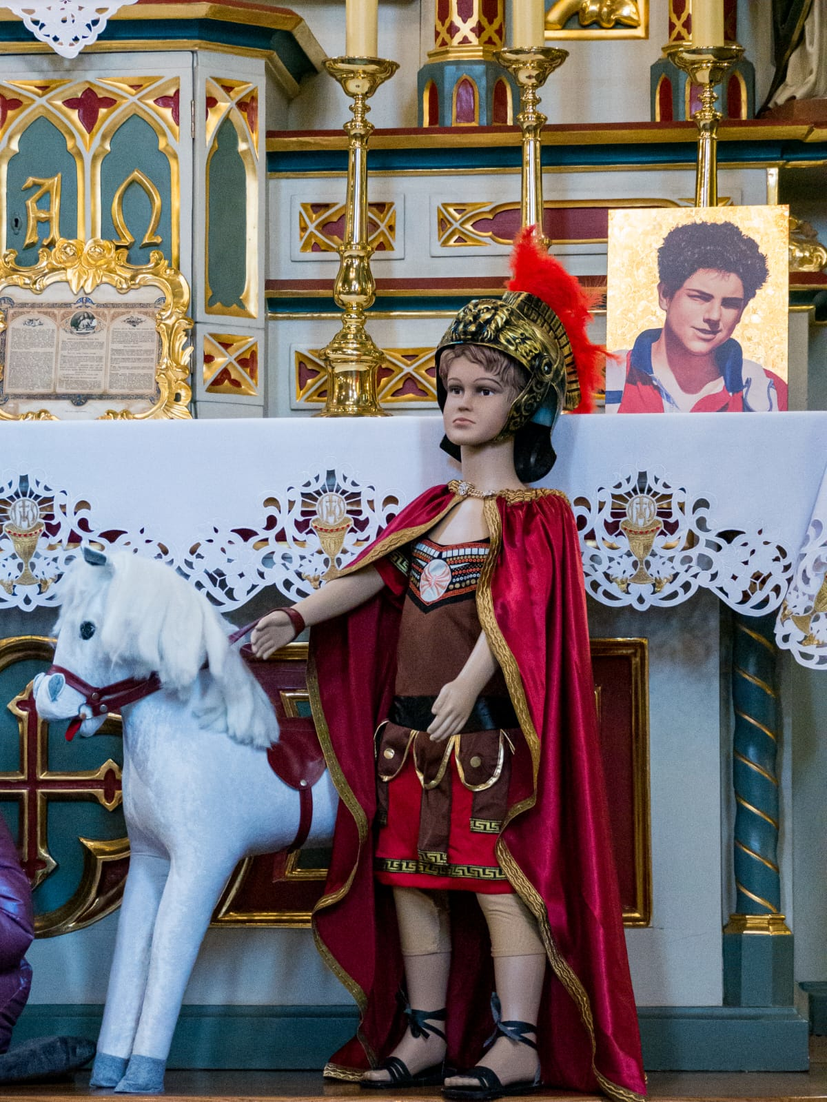 Wprowadzenie Maskotki św. Marcina Bpa