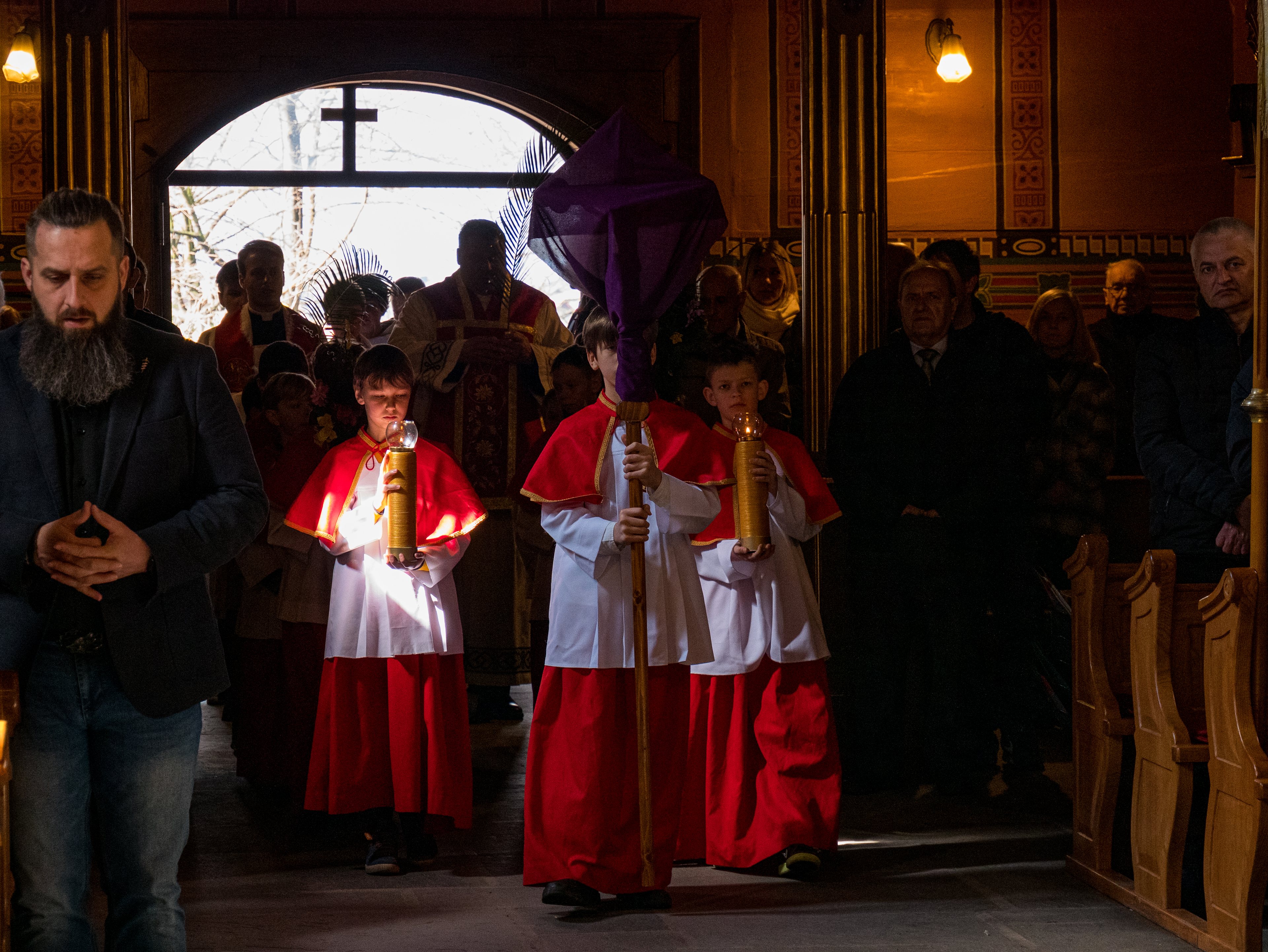 Niedziela palmowa - Parafia Jawiszowice św. Marcina Bp.