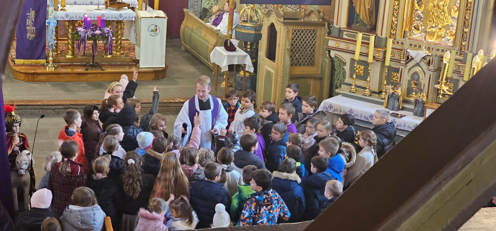 Poświęcenie medalików