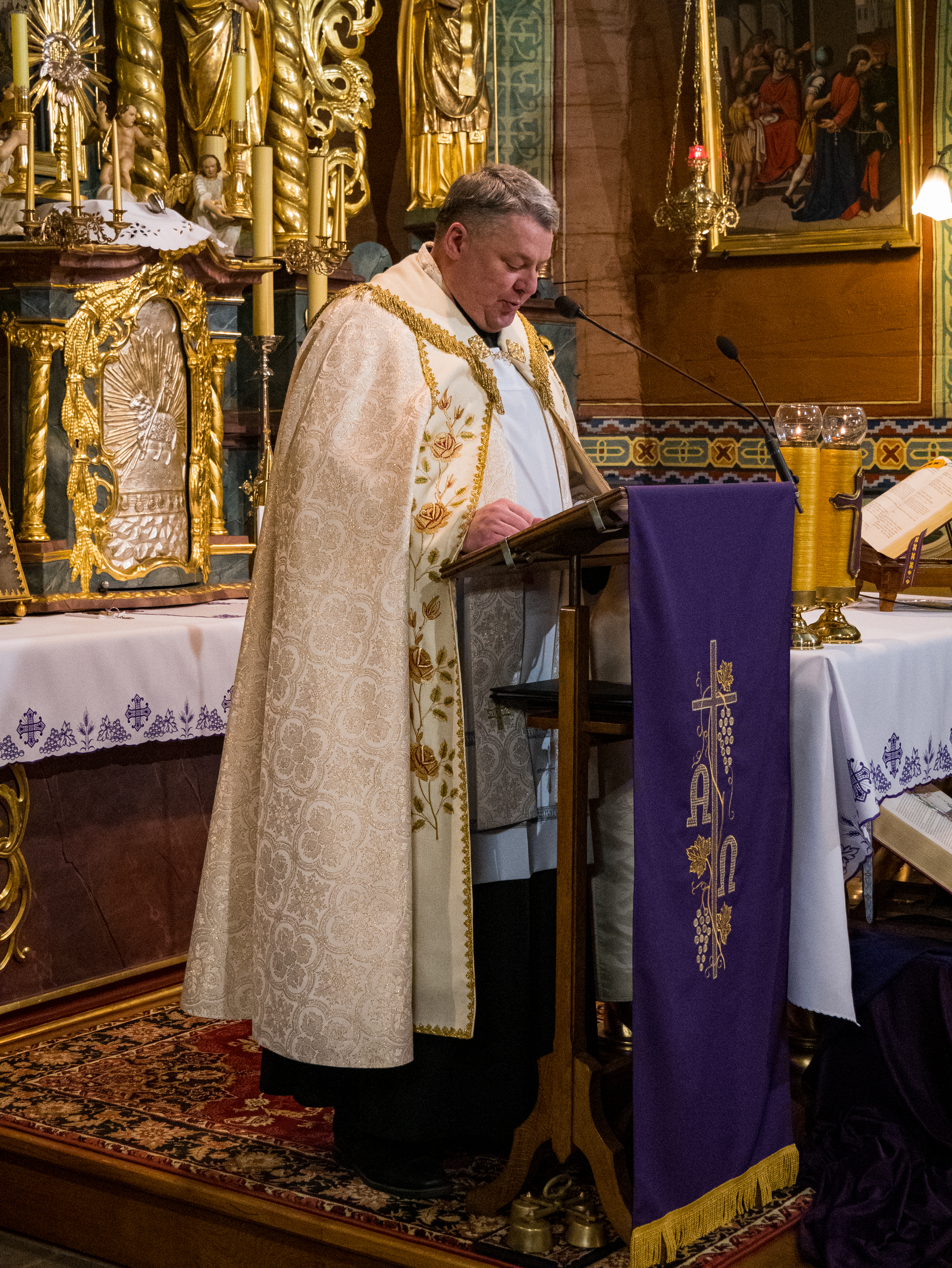 Wizytacja Kanoniczna bp. Piotra Gregera 2024 - Parafia Jawiszowice św. Marcina bp.