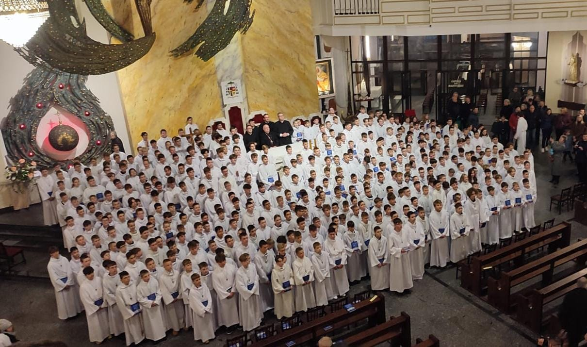 Błogosławieństwo lektorów - bp. Piotr Greger - Parafia Jawiszowice św. Marcina 5