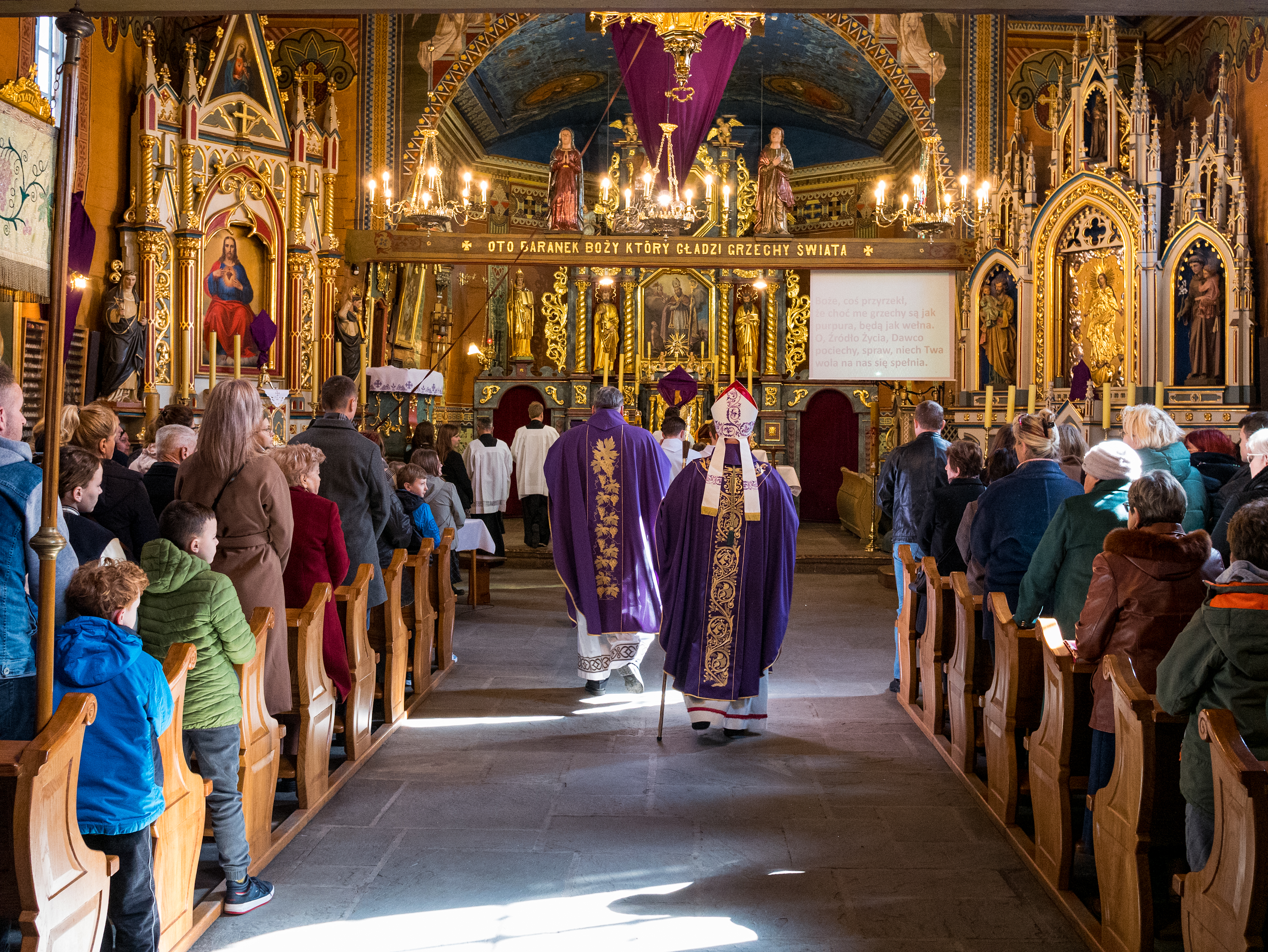 Wizytacja Kanoniczna bp. Piotra Gregera 2024 - Parafia Jawiszowice św. Marcina bp.