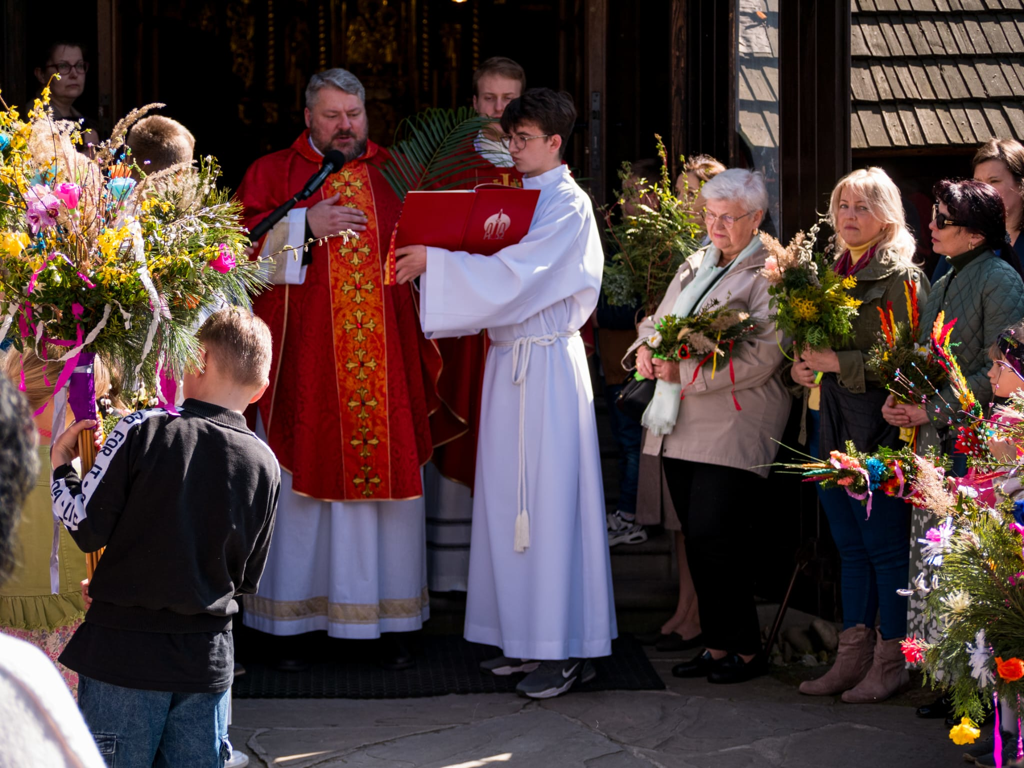Niedziela Palmowa - Parafia Jawiszowice św. Marcina Bpa