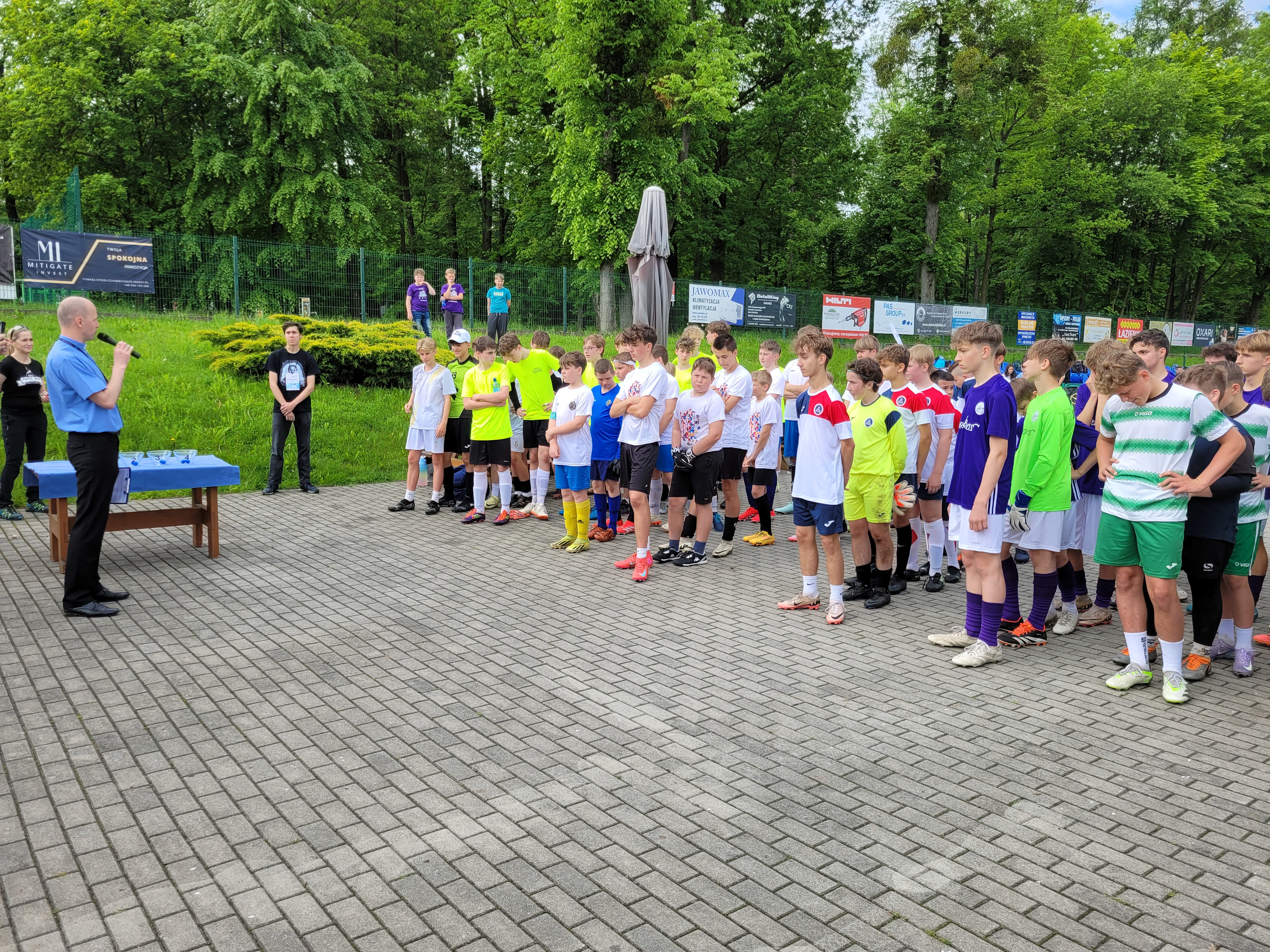 Awans ministrantów i lektorów w Eliminacjach XVII Letniego Turnieju Bosko Cup - Jawiszowice św. Marcina Bpa