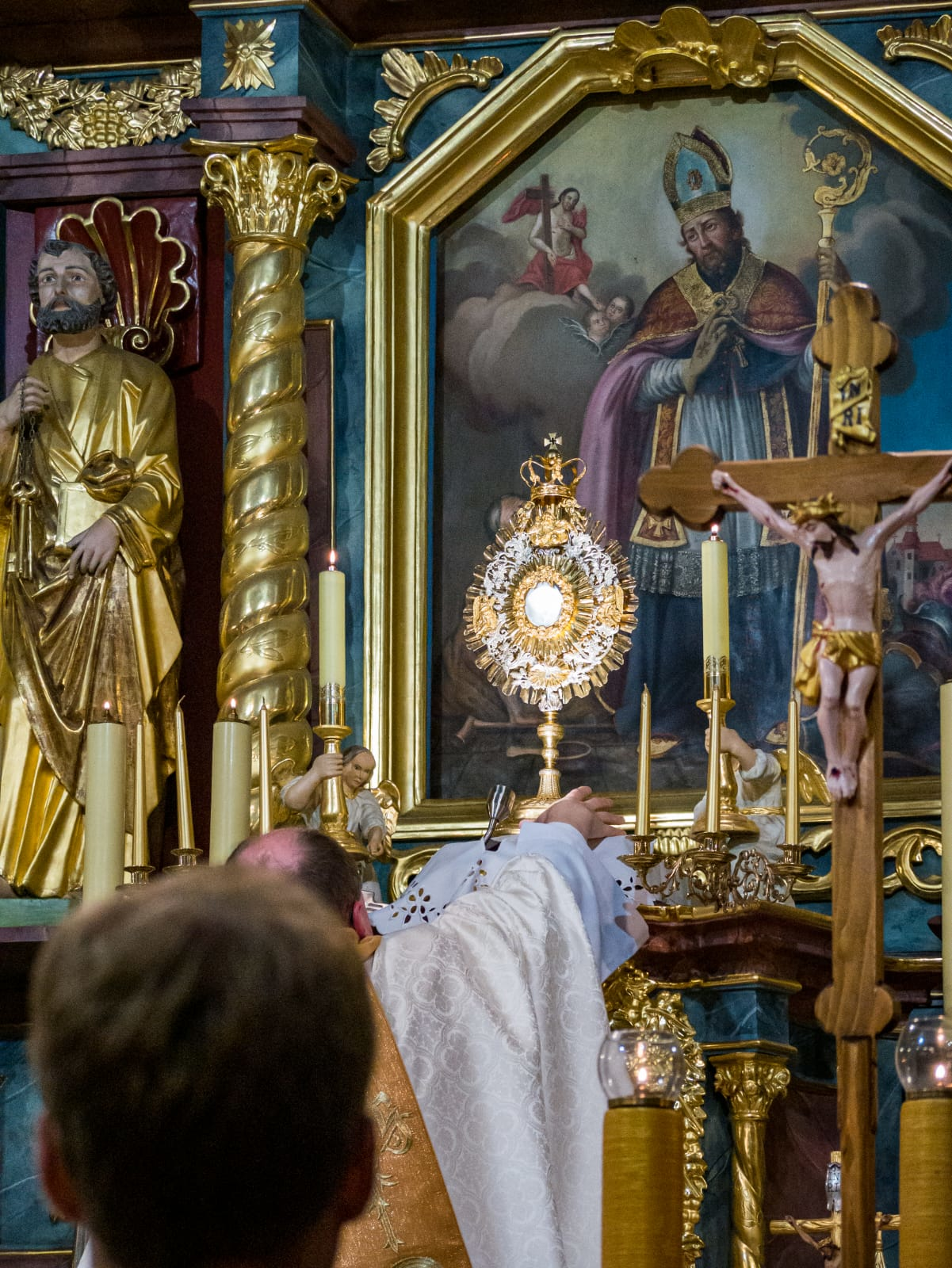 Uroczystość odpustowa ku czci św. Marcina Bpa pod przewodnictwem ks. dr. Szymona Tracza - Parafia Jawiszowice św. Marcina Bpa