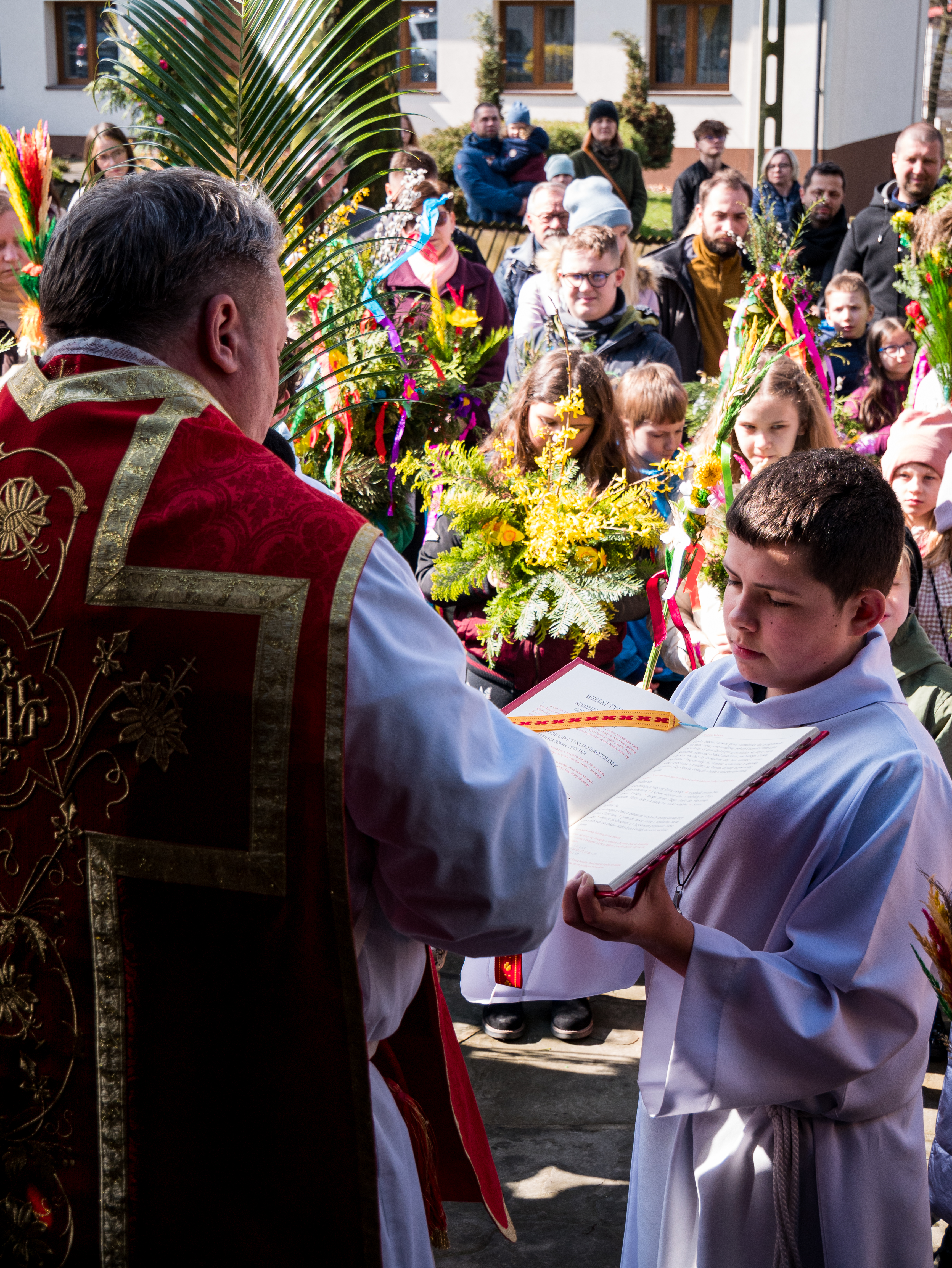 Niedziela palmowa - Parafia Jawiszowice św. Marcina Bp.