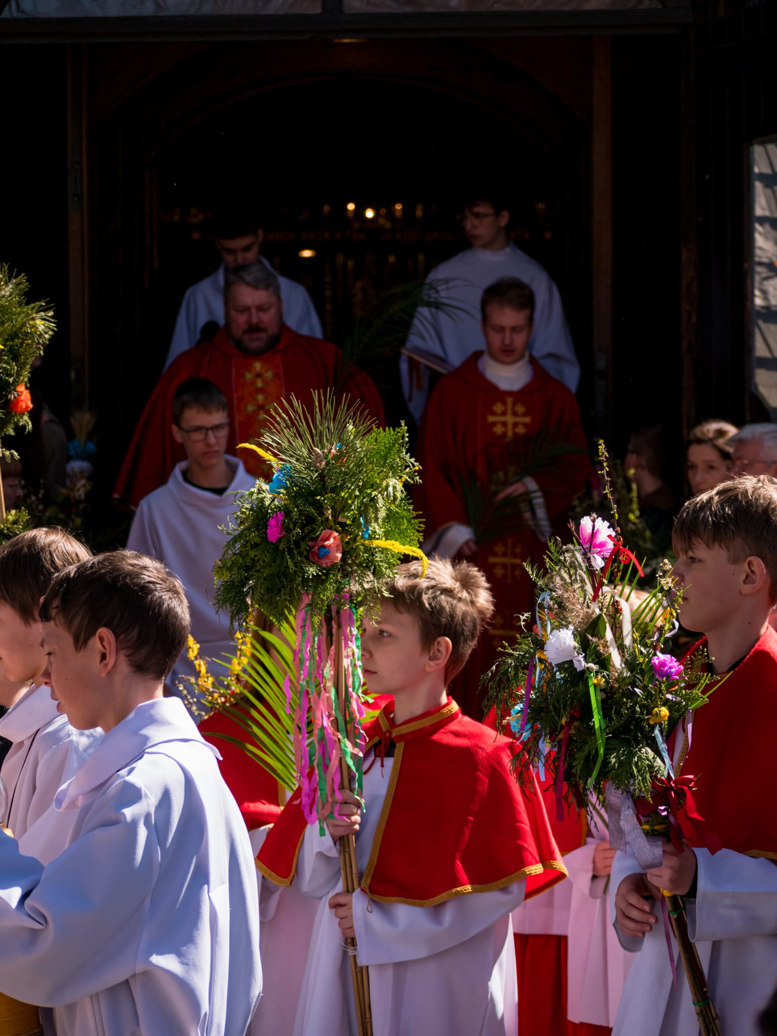 Niedziela Palmowa - Parafia Jawiszowice św. Marcina Bpa