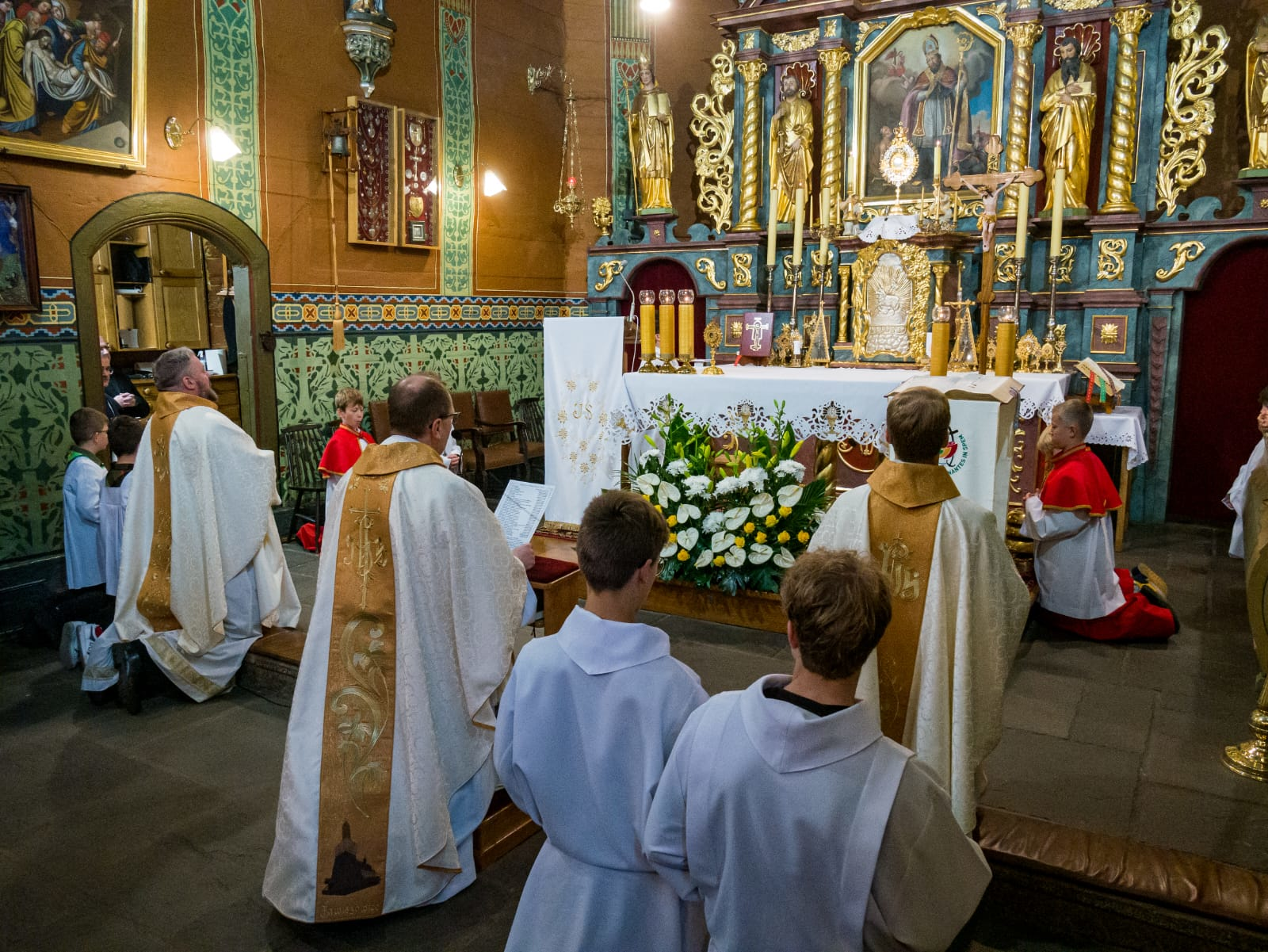 Uroczystość odpustowa ku czci św. Marcina Bpa pod przewodnictwem ks. dr. Szymona Tracza - Parafia Jawiszowice św. Marcina Bpa