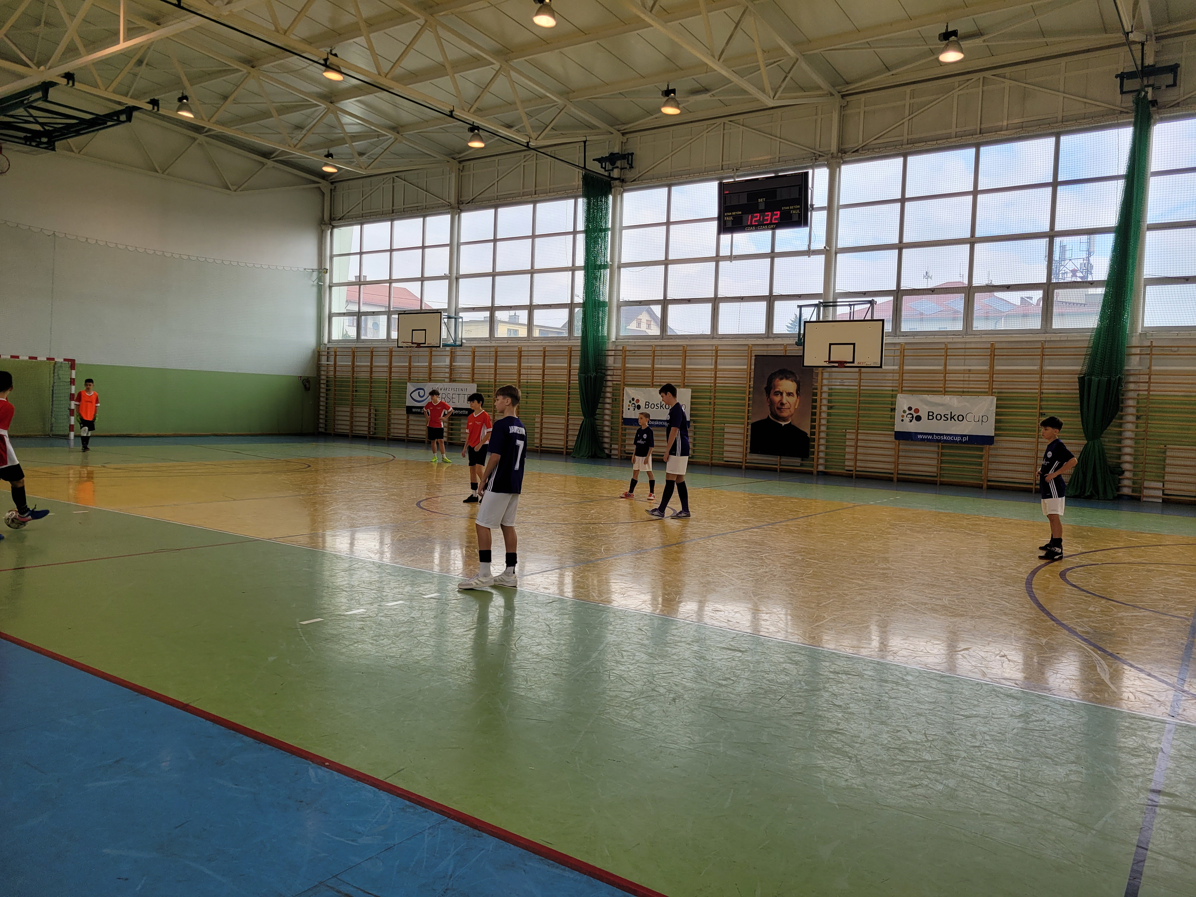 Eliminacje XVIII halowego Bosko Cup z okręgu Kęckiego - Parafia Jawiszowice św. Marcina Bpa