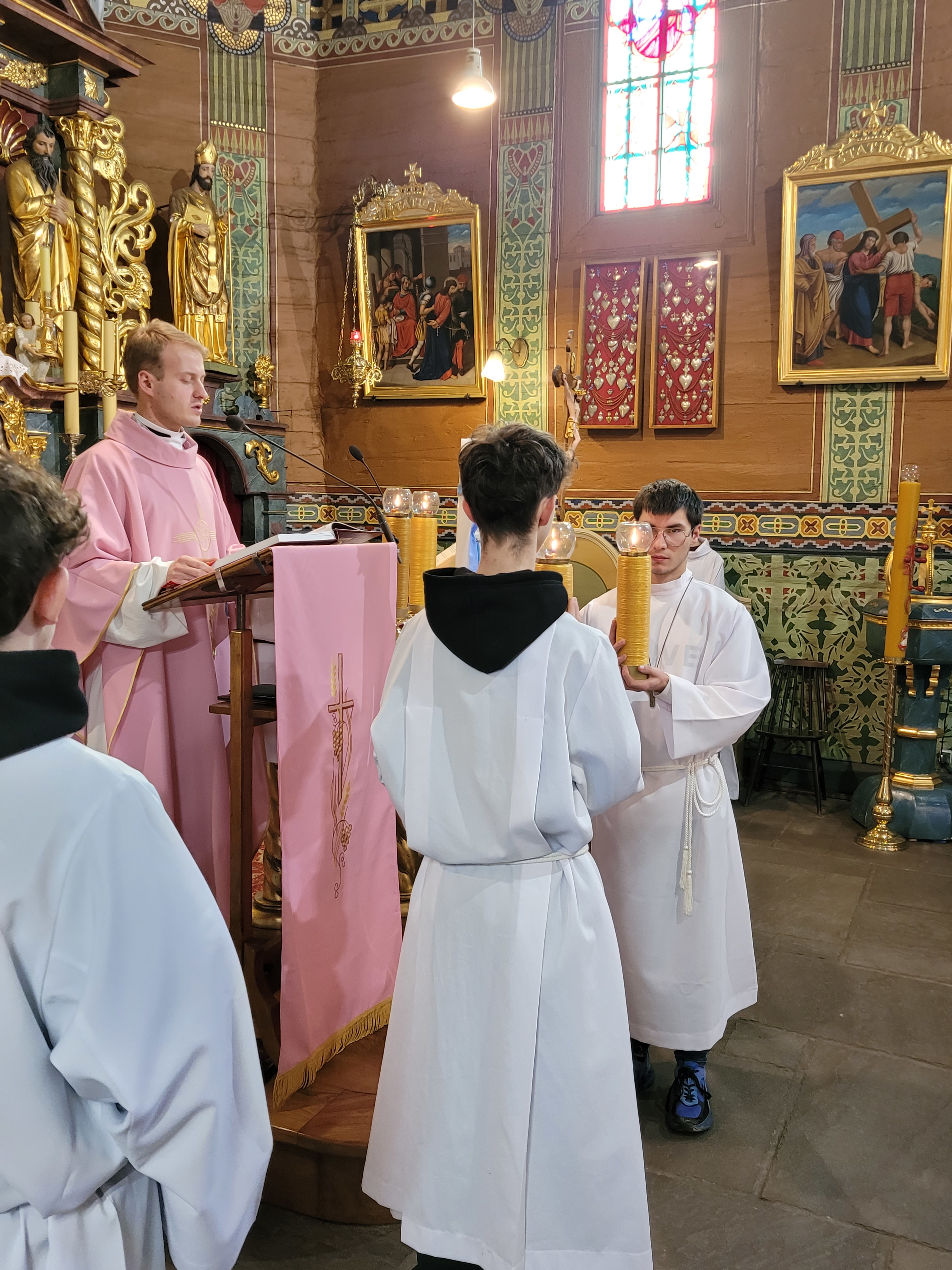 Błogosławieństwo kandydatów na Ministrantów - Parafia Jawiszowice św. Marcina Biskupa