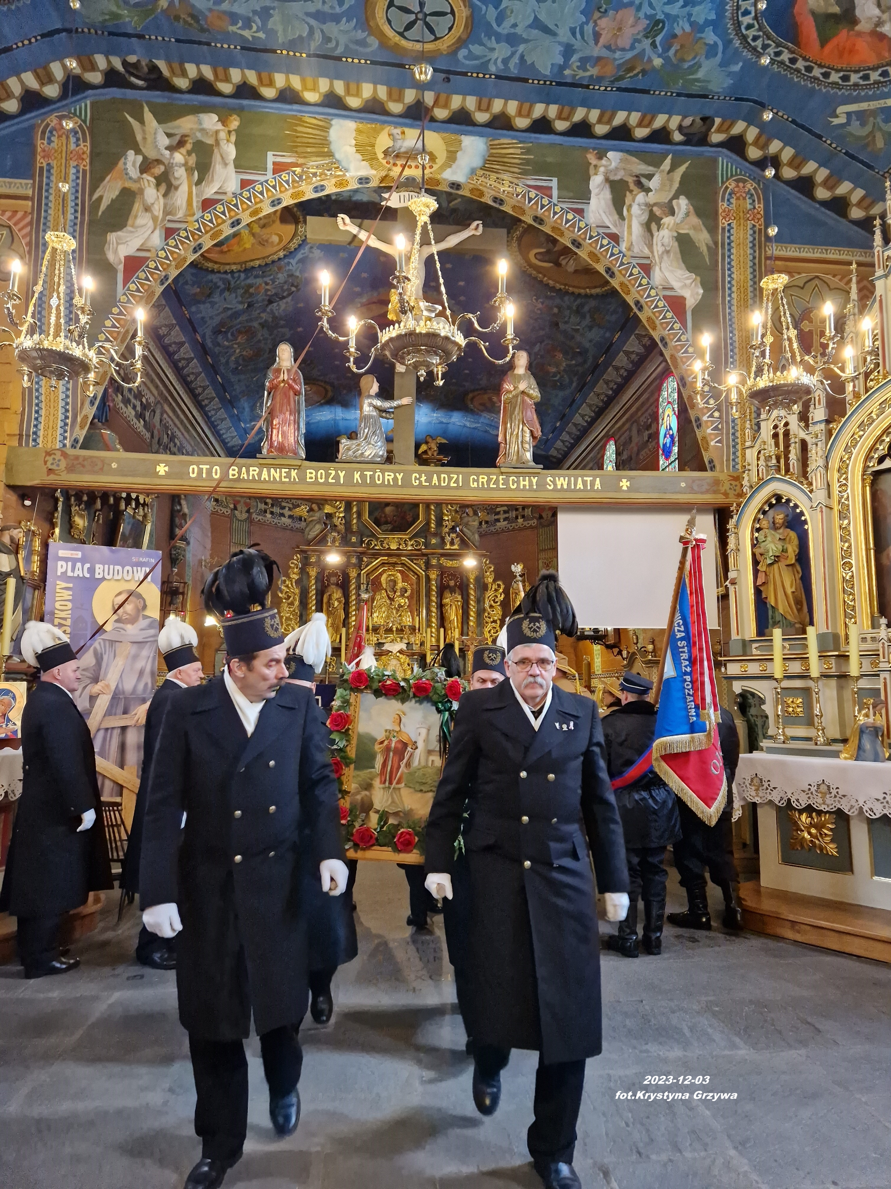 Uroczystość św. Barbary i św. Ambrożego - Parafia Jawiszowice 8