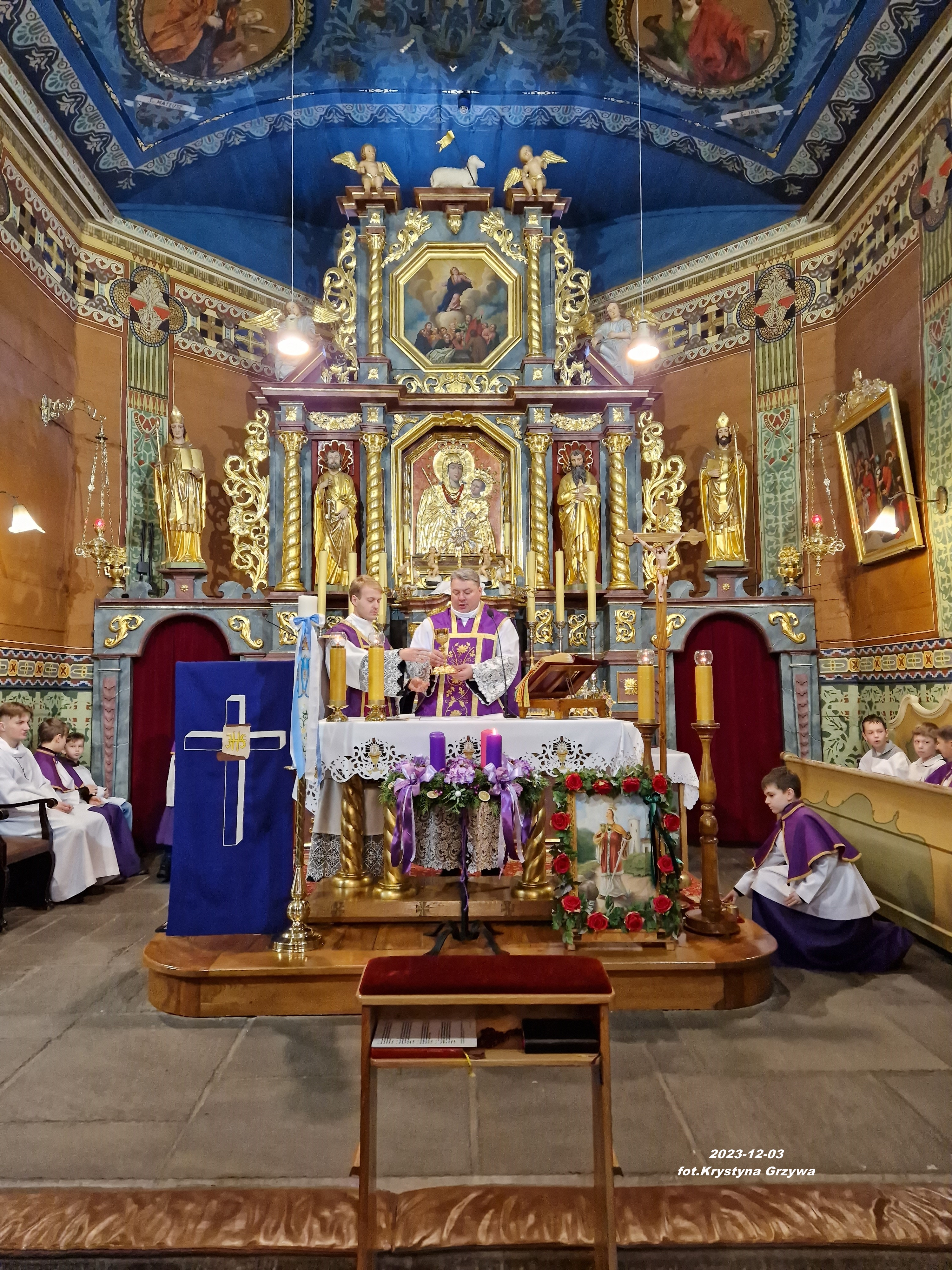 Uroczystość św. Barbary i św. Ambrożego - Parafia Jawiszowice 1