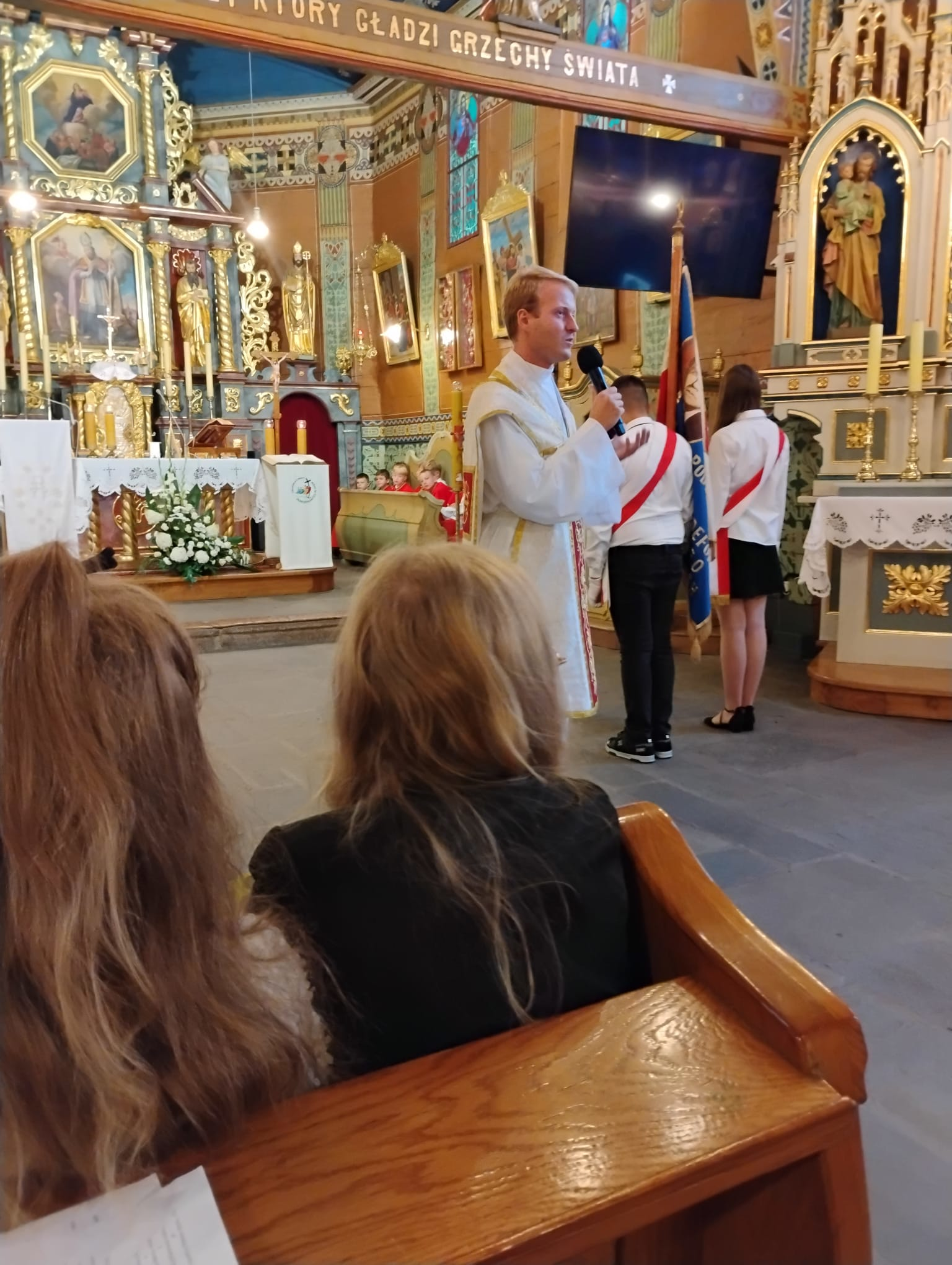 Rozpoczęcie roku szkolnego - Parafia Jawiszowice św. Marcina Bpa