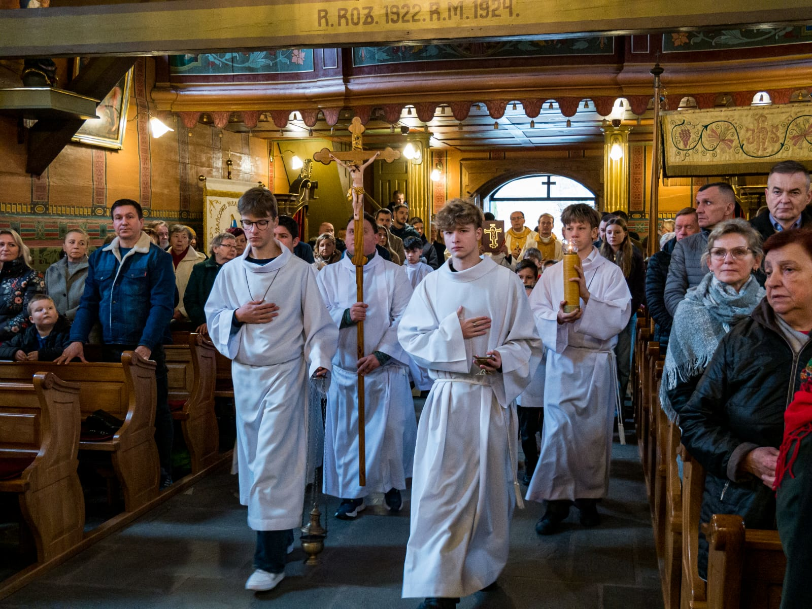 Uroczystość odpustowa ku czci św. Marcina Bpa pod przewodnictwem ks. dr. Szymona Tracza - Parafia Jawiszowice św. Marcina Bpa