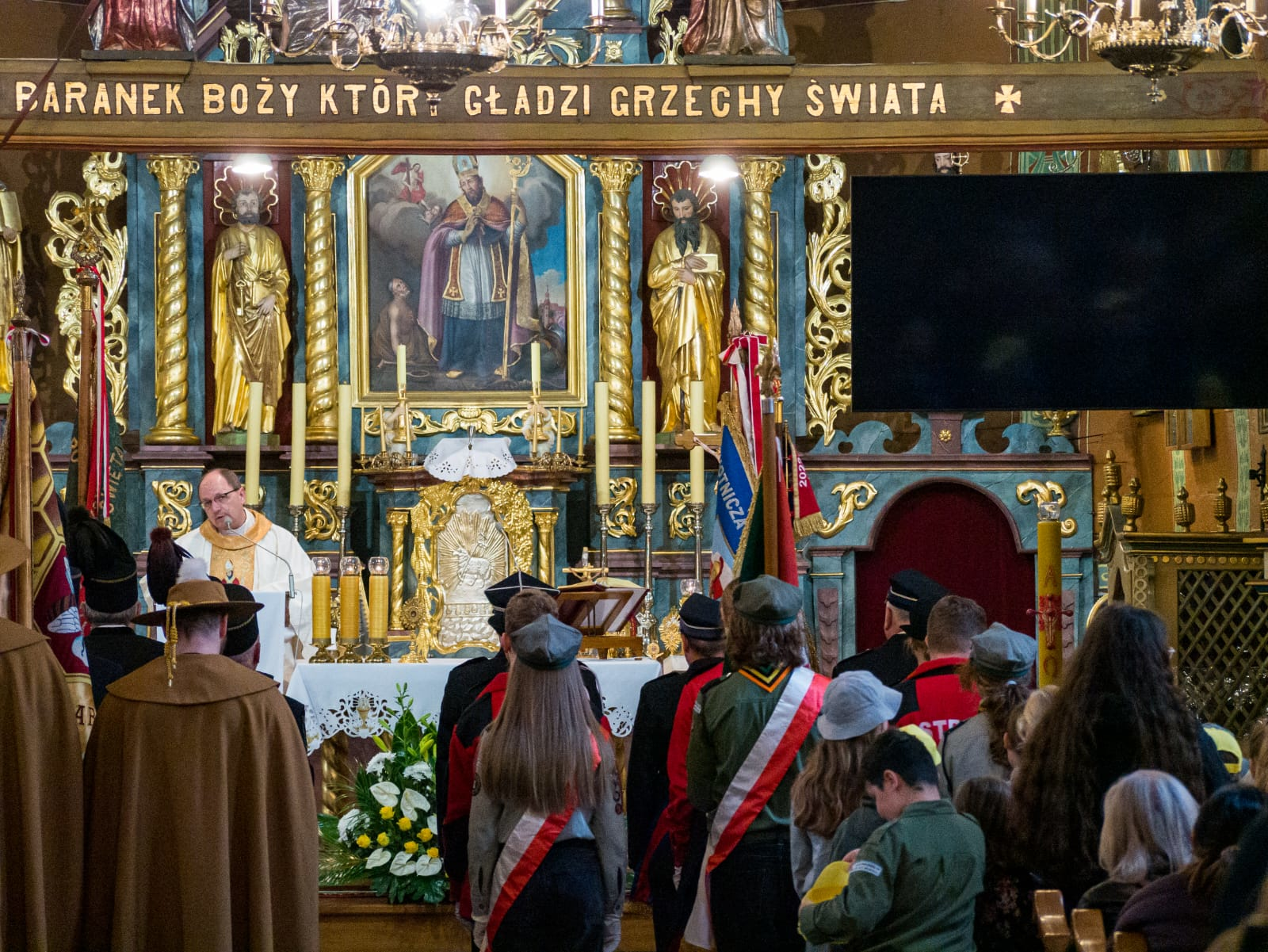 Uroczystość odpustowa ku czci św. Marcina Bpa pod przewodnictwem ks. dr. Szymona Tracza - Parafia Jawiszowice św. Marcina Bpa