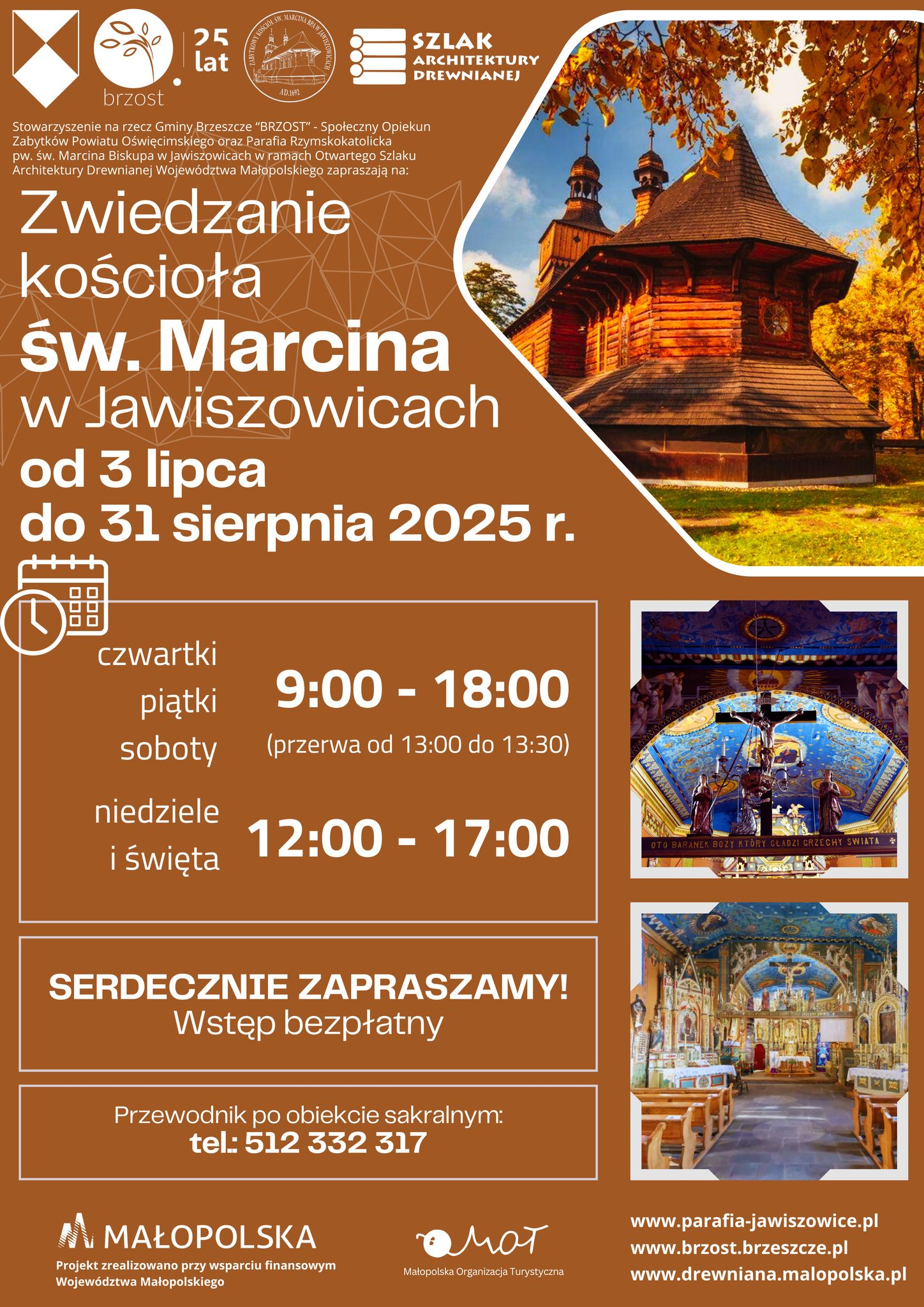 Zwiedzanie zabytkowej świątyni