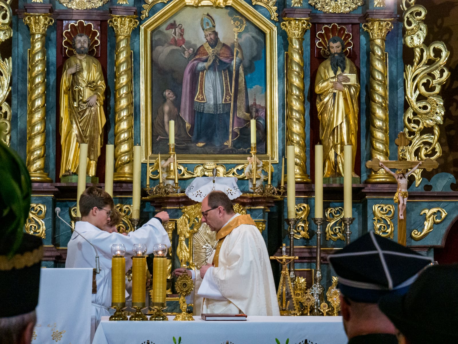 Uroczystość odpustowa ku czci św. Marcina Bpa pod przewodnictwem ks. dr. Szymona Tracza - Parafia Jawiszowice św. Marcina Bpa