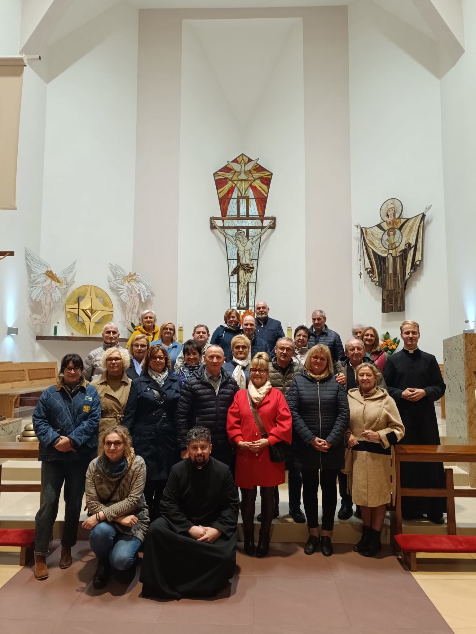 Spotkanie po jubileuszowej pielgrzymce do Włoch w Skoczowie - Parafia Jawiszowice św. Marcina Bpa