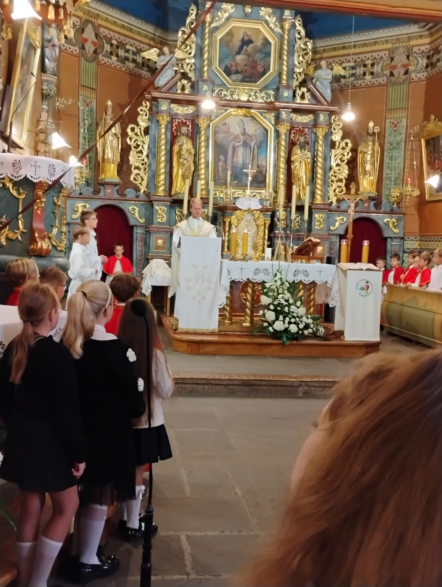 Rozpoczęcie roku szkolnego - Parafia Jawiszowice św. Marcina Bpa