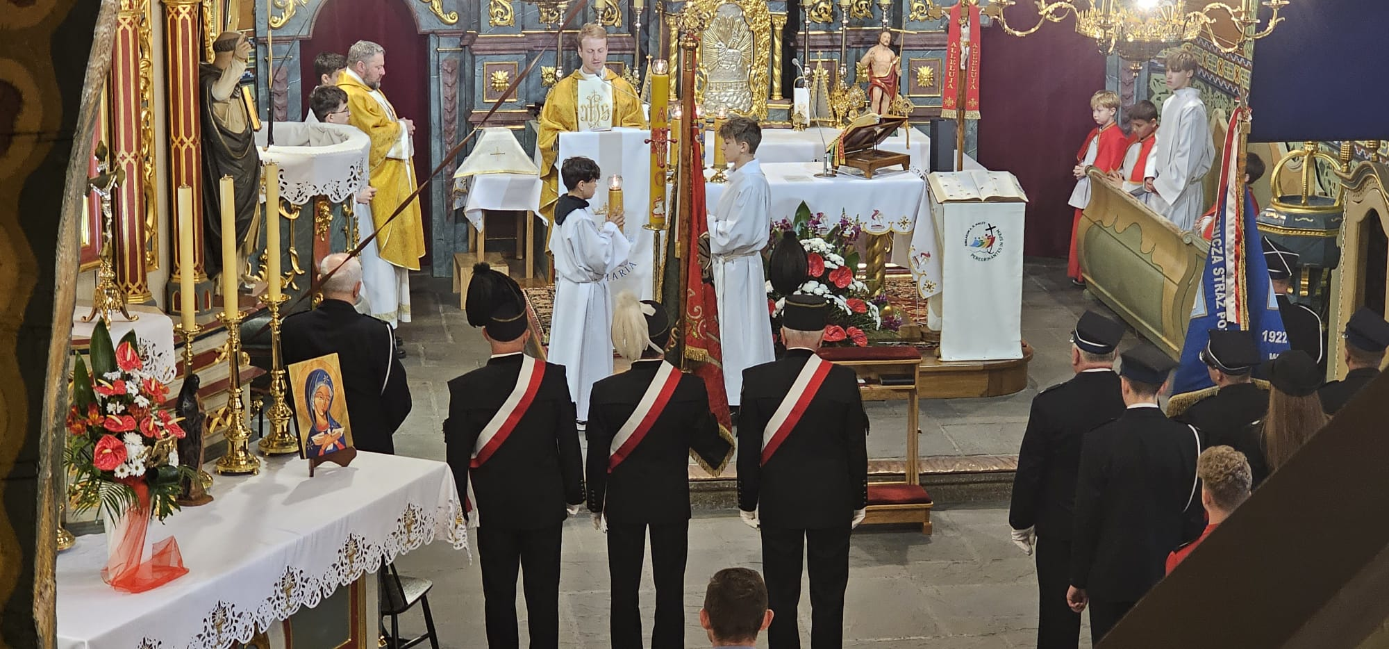 Wspomnienie Świętego Floriana - Patrona Strażaków - Parafia Jawiszowice św. Marcina Bpa