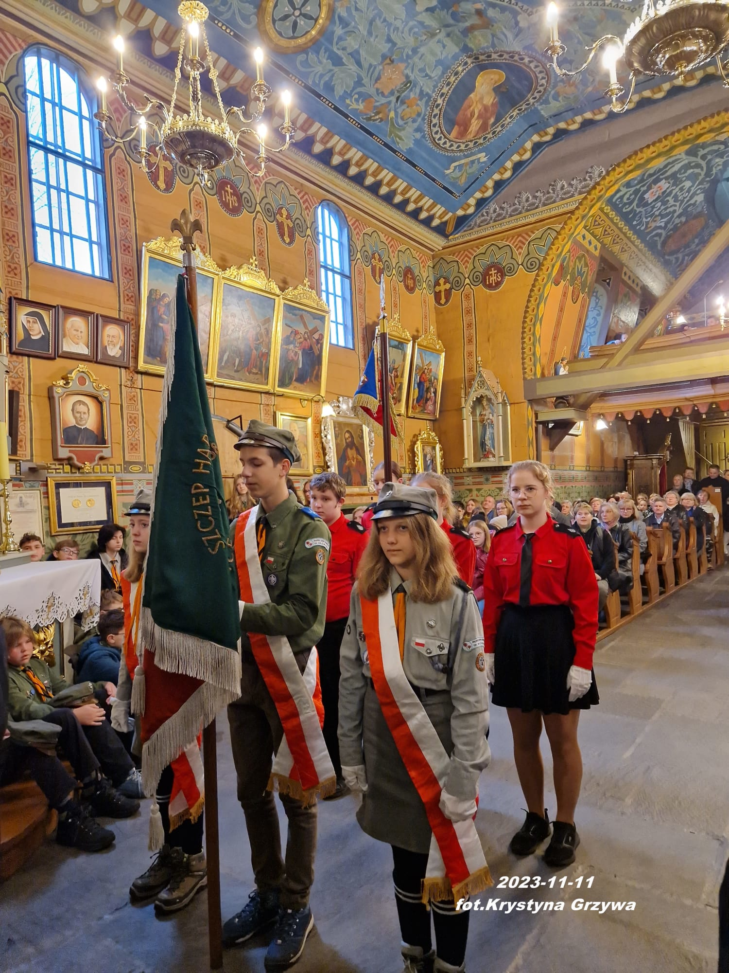 Uroczystość odpustowa ku czci św. Marcina Biskupa pod przewodnictwem ks. Wiesława Mrowca - Parafia Jawiszowice św. Marcina Biskupa