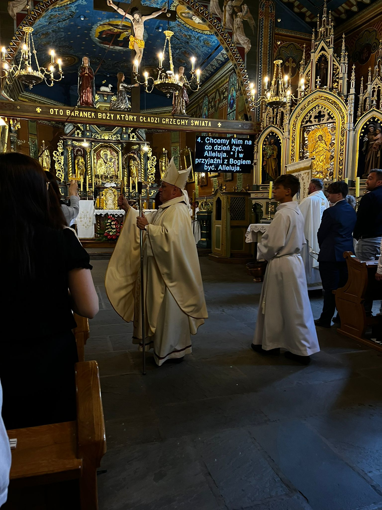 Sakrament bierzmowania pod przewodnictwem bp. Piotra Gregera - Parafia Jawiszowice św. Marcina Bpa