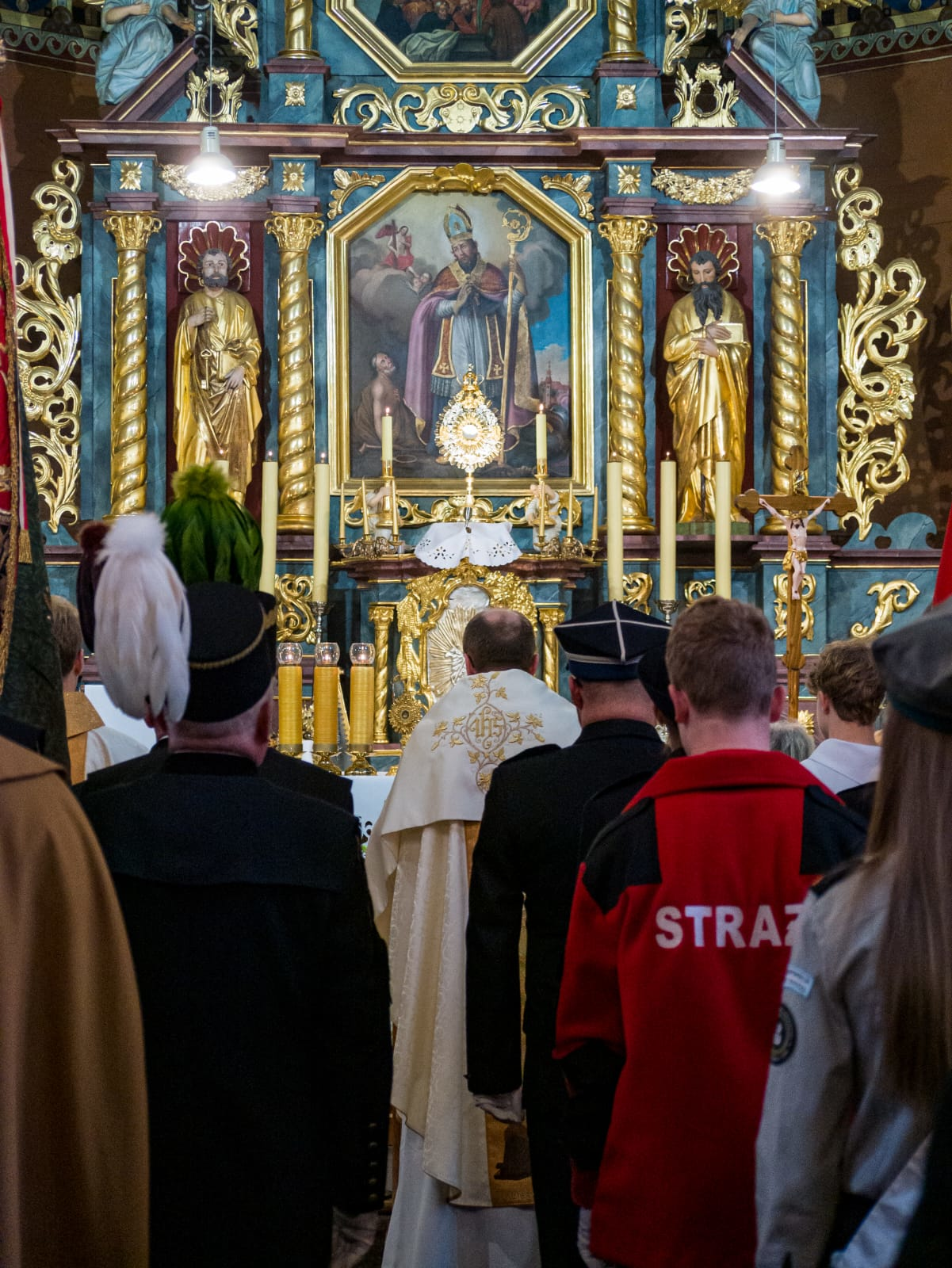 Uroczystość odpustowa ku czci św. Marcina Bpa pod przewodnictwem ks. dr. Szymona Tracza - Parafia Jawiszowice św. Marcina Bpa