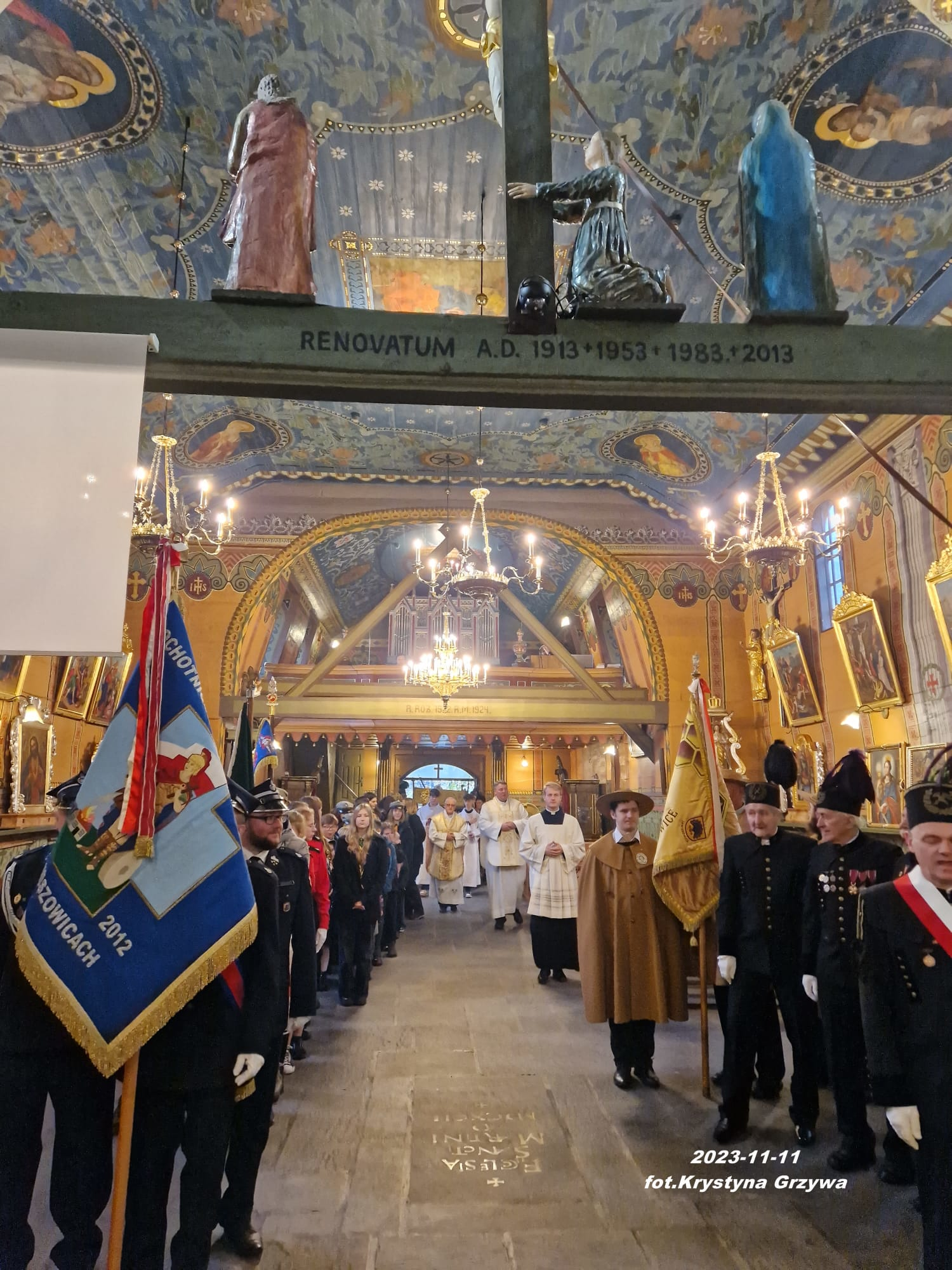 Uroczystość odpustowa ku czci św. Marcina Biskupa pod przewodnictwem ks. Wiesława Mrowca - Parafia Jawiszowice św. Marcina Biskupa