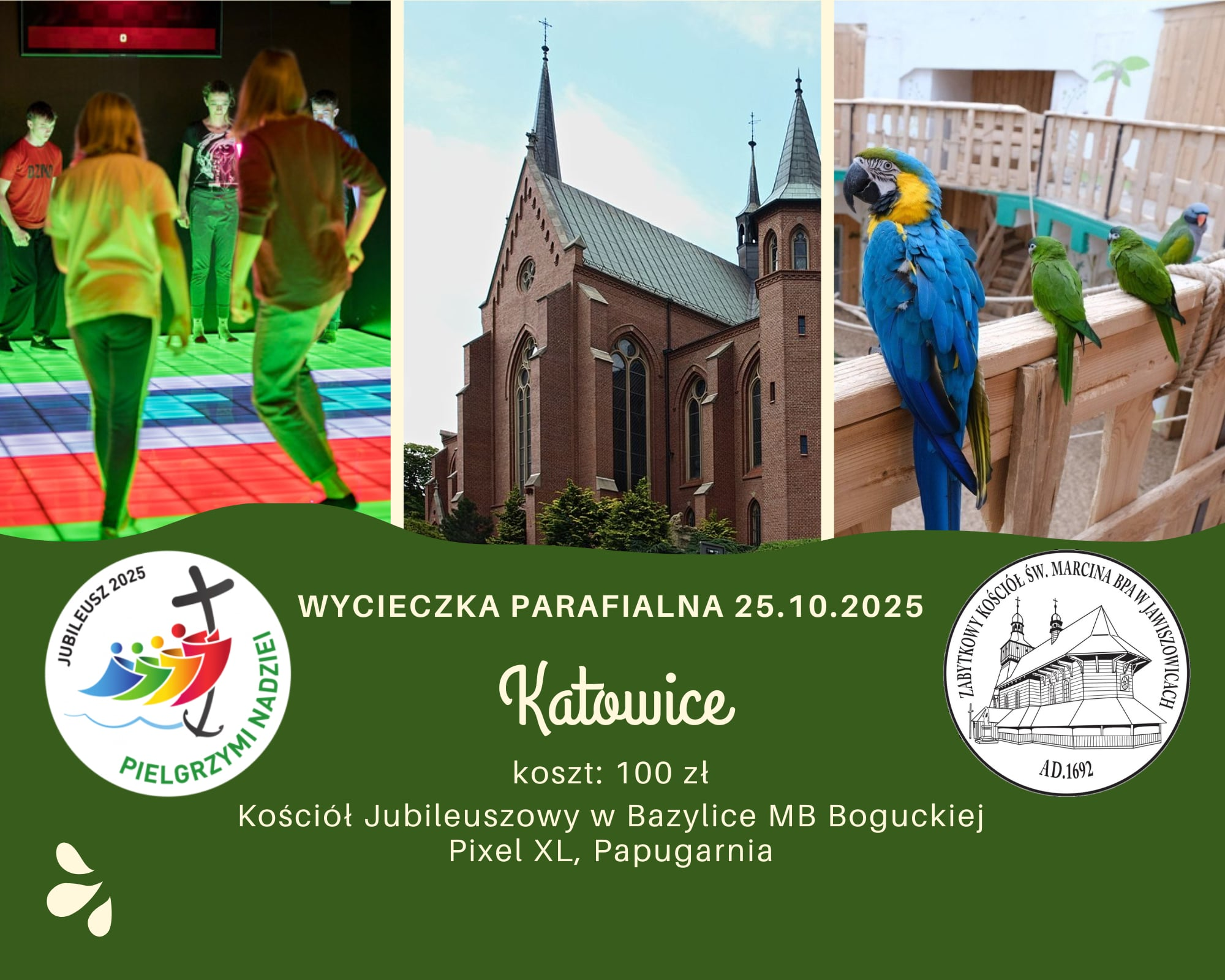 Wycieczka Parafialna dzieci i młodzieży do Katowic