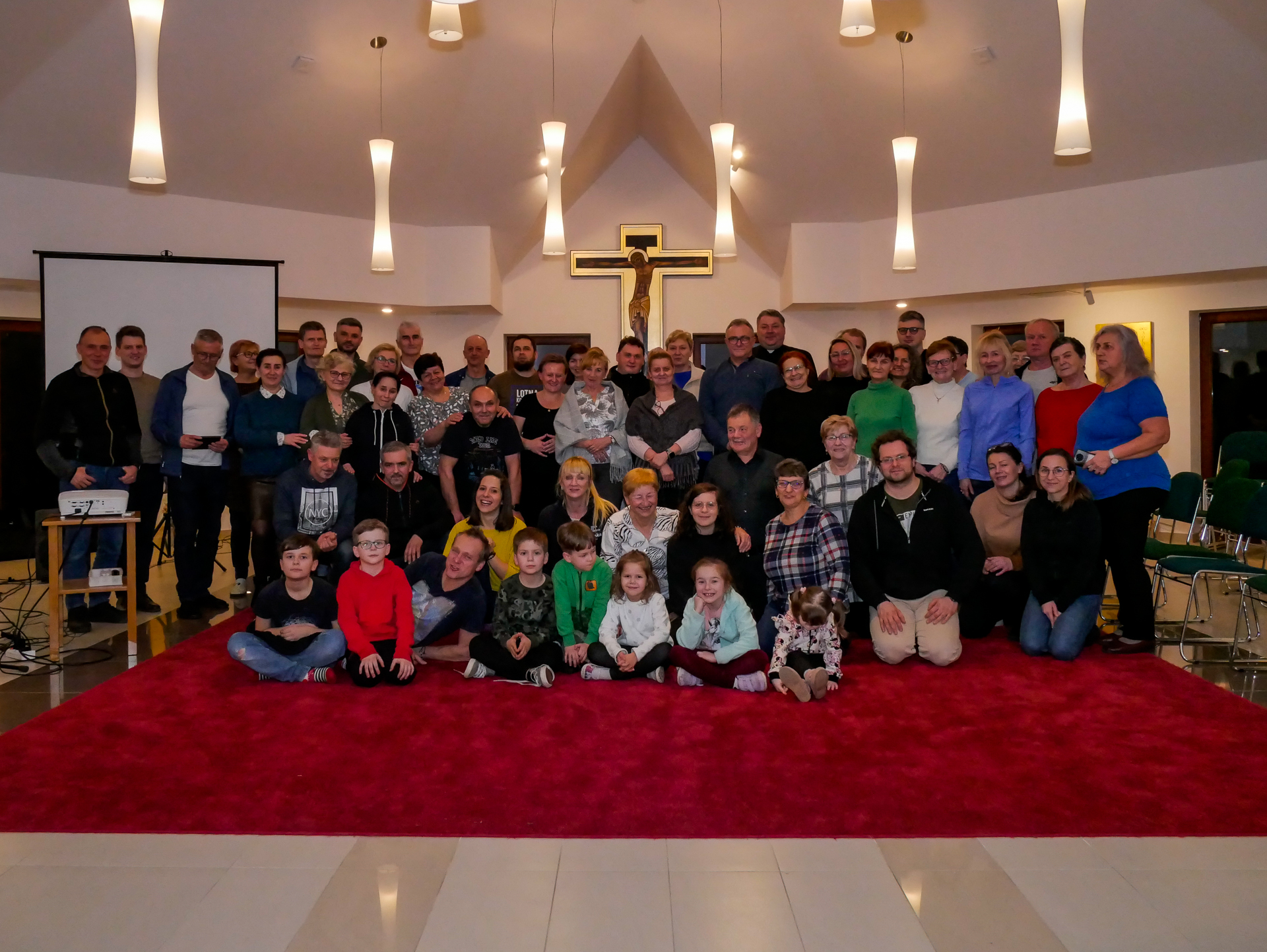 Krzew Winny na rekolekcjach w Skomielnej Czarnej