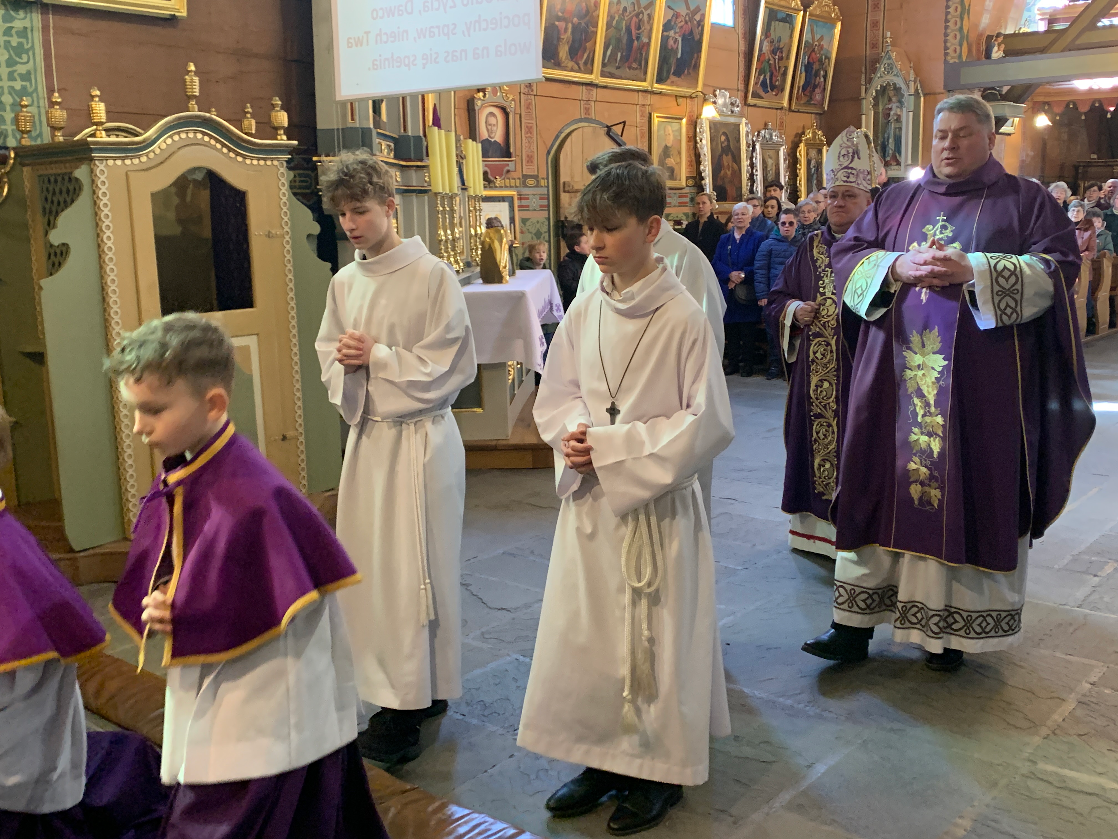 Wizytacja Kanoniczna bp. Piotra Gregera 2024 - Parafia Jawiszowice św. Marcina bp.