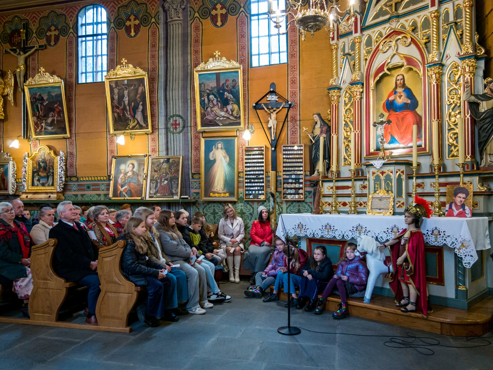 Uroczystość odpustowa ku czci św. Marcina Bpa pod przewodnictwem ks. dr. Szymona Tracza - Parafia Jawiszowice św. Marcina Bpa