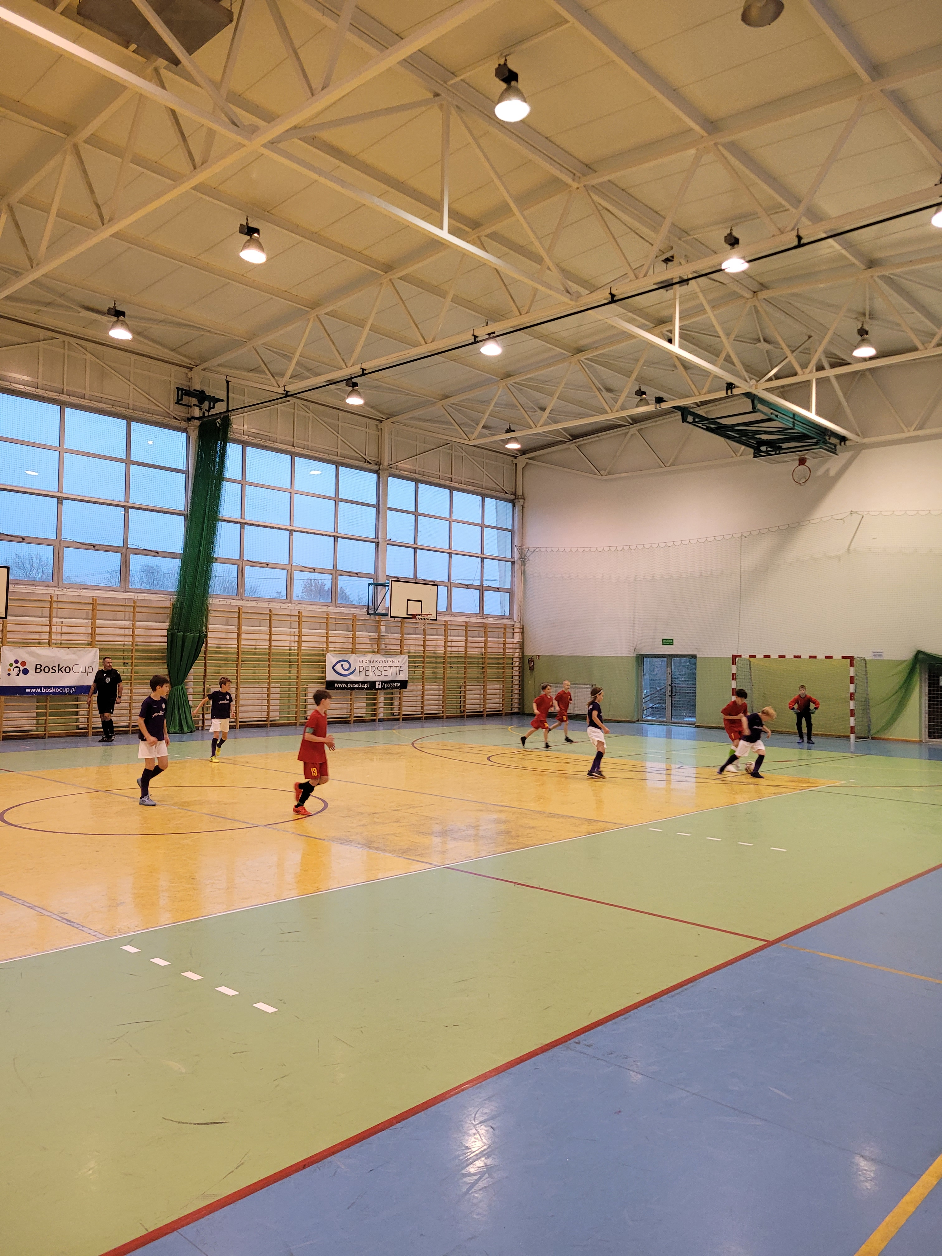 Eliminacje XVIII halowego Bosko Cup z okręgu Kęckiego - Parafia Jawiszowice św. Marcina Bpa