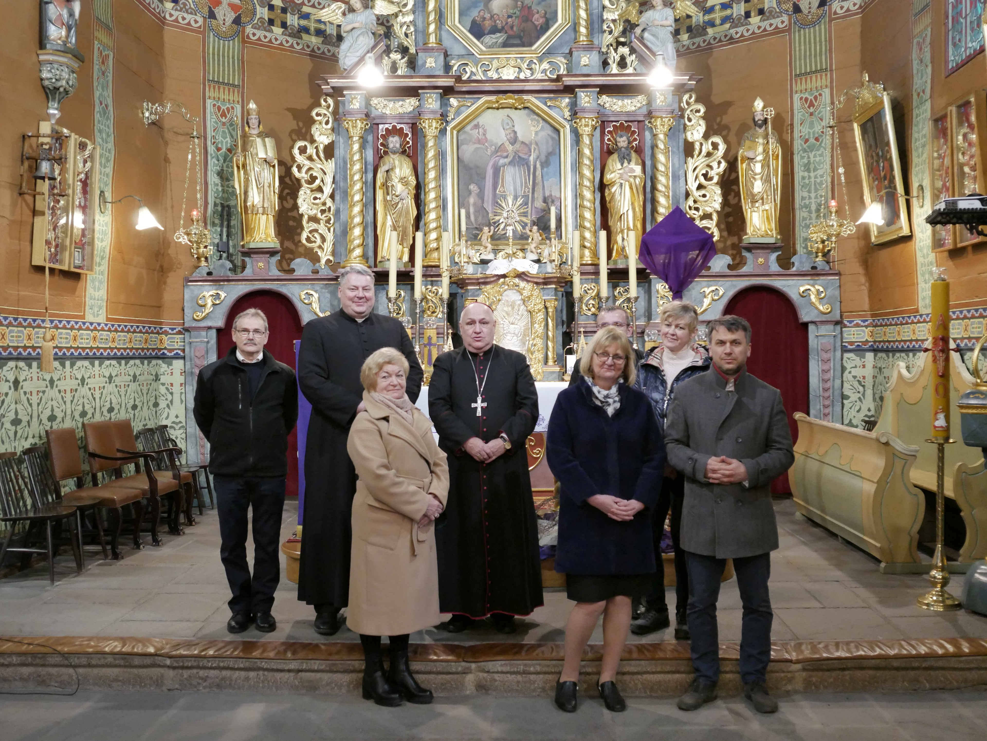 Wizytacja Kanoniczna bp. Piotra Gregera 2024 - Parafia Jawiszowice św. Marcina bp.