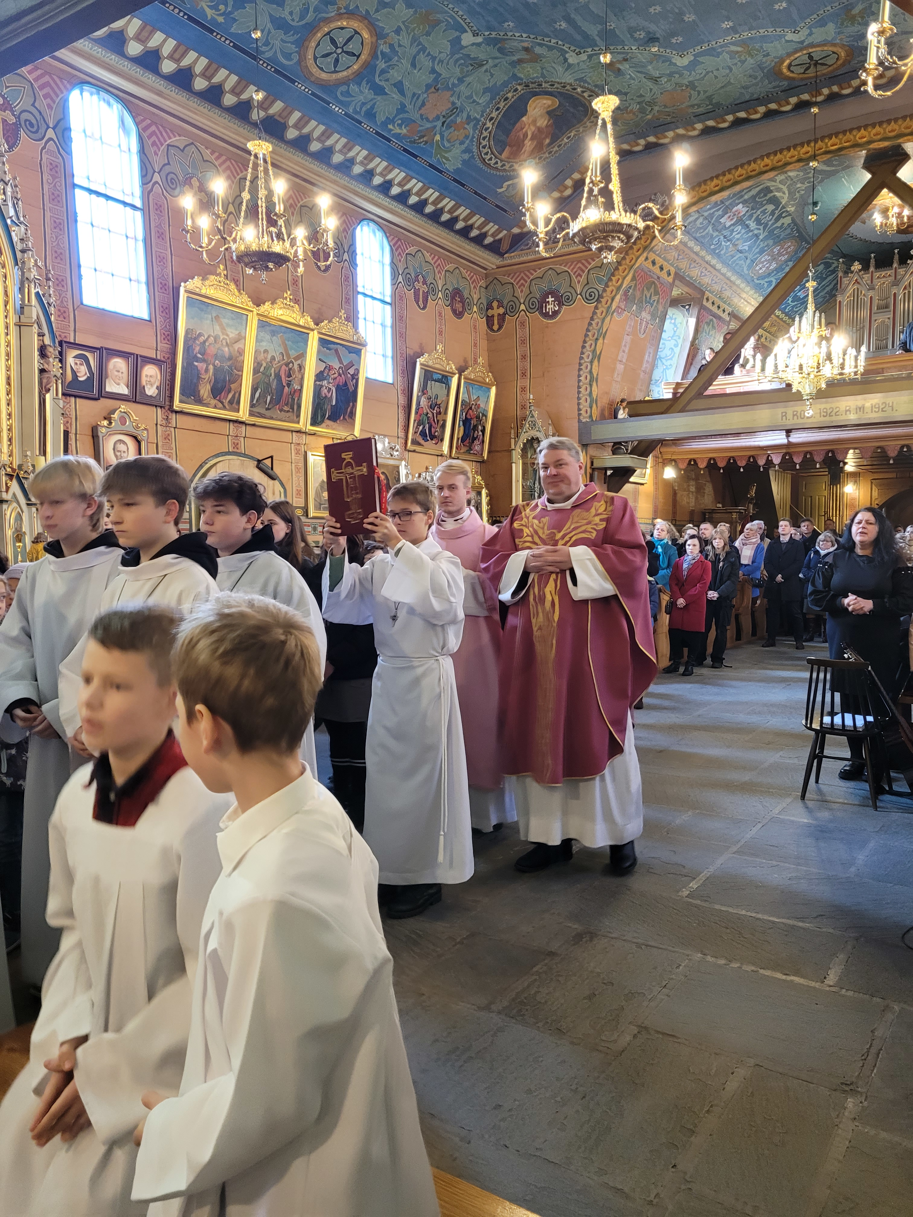 Błogosławieństwo kandydatów na Ministrantów - Parafia Jawiszowice św. Marcina Biskupa