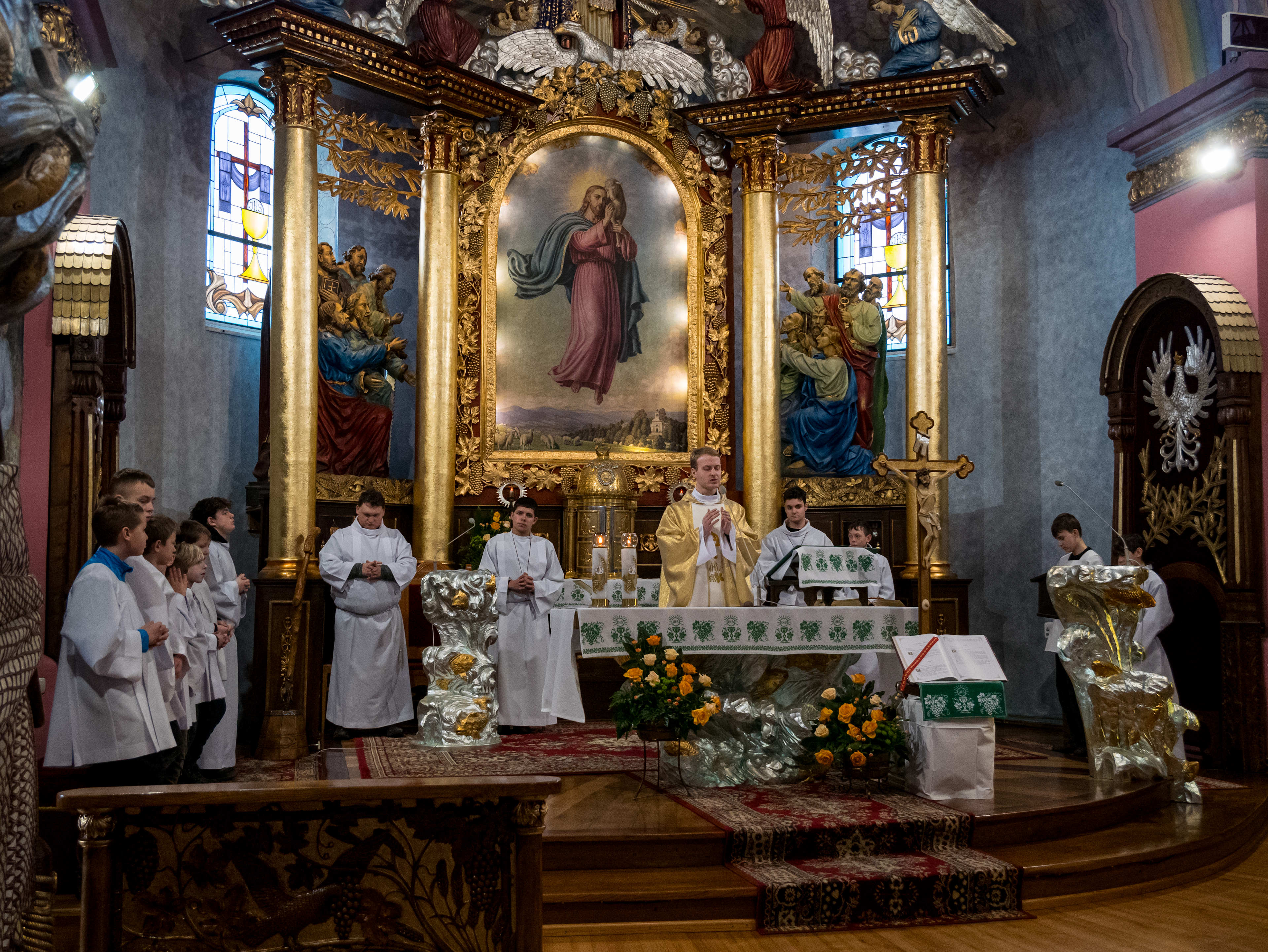 Pielgrzymka do Kościoła Jubileuszowego w Istebnej i kulig - parafia Jawiszowice św. Marcina Bpa